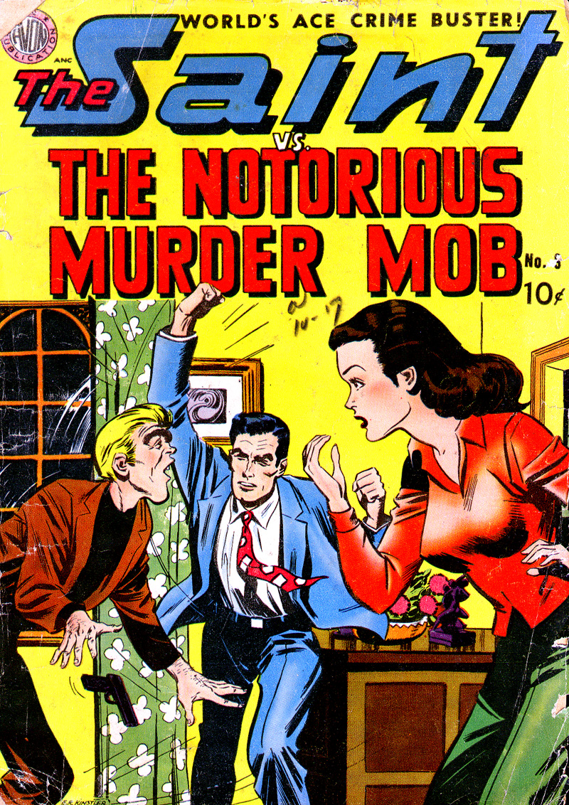 Read online The Saint (1947) comic -  Issue #9 - 1