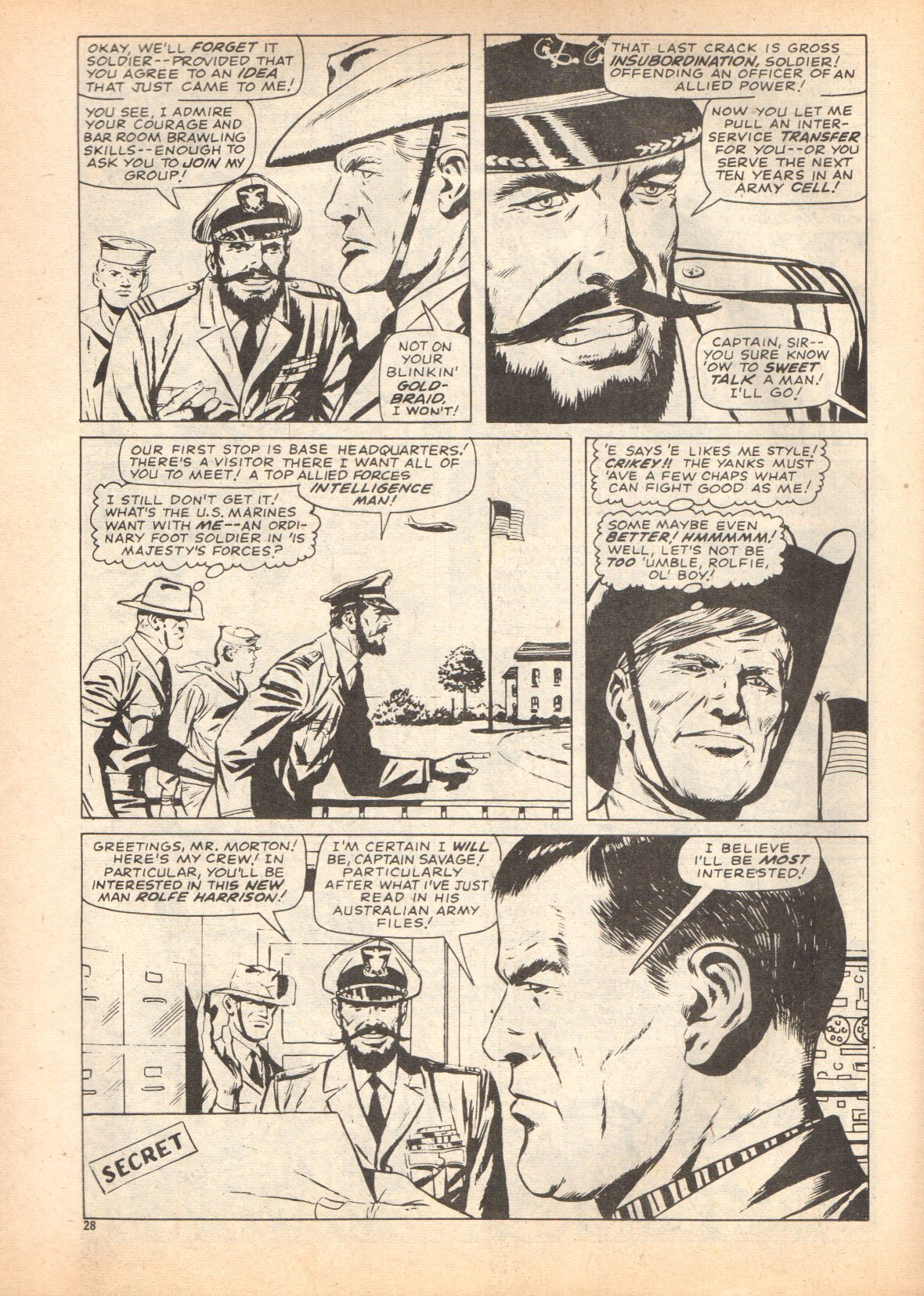 Read online Fury (1977) comic -  Issue #4 - 28