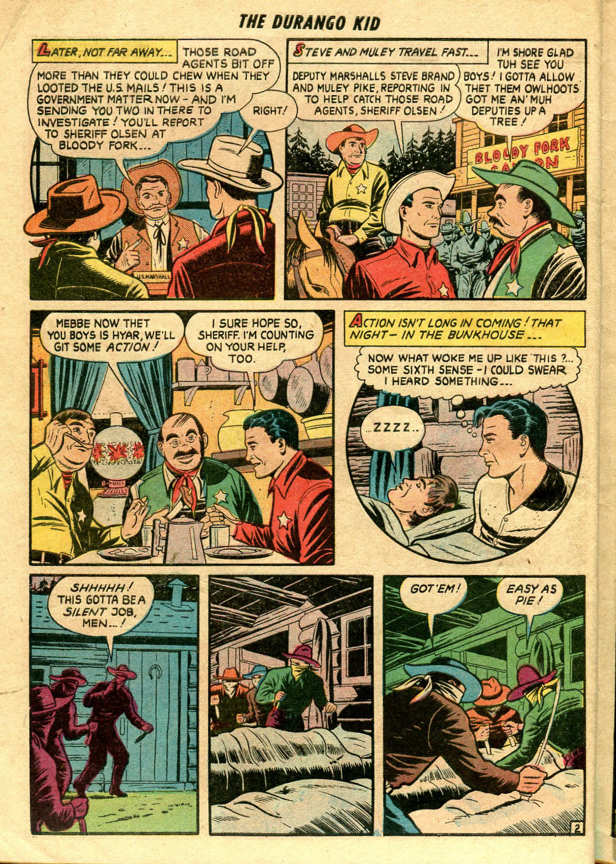 Read online Charles Starrett as The Durango Kid comic -  Issue #19 - 4