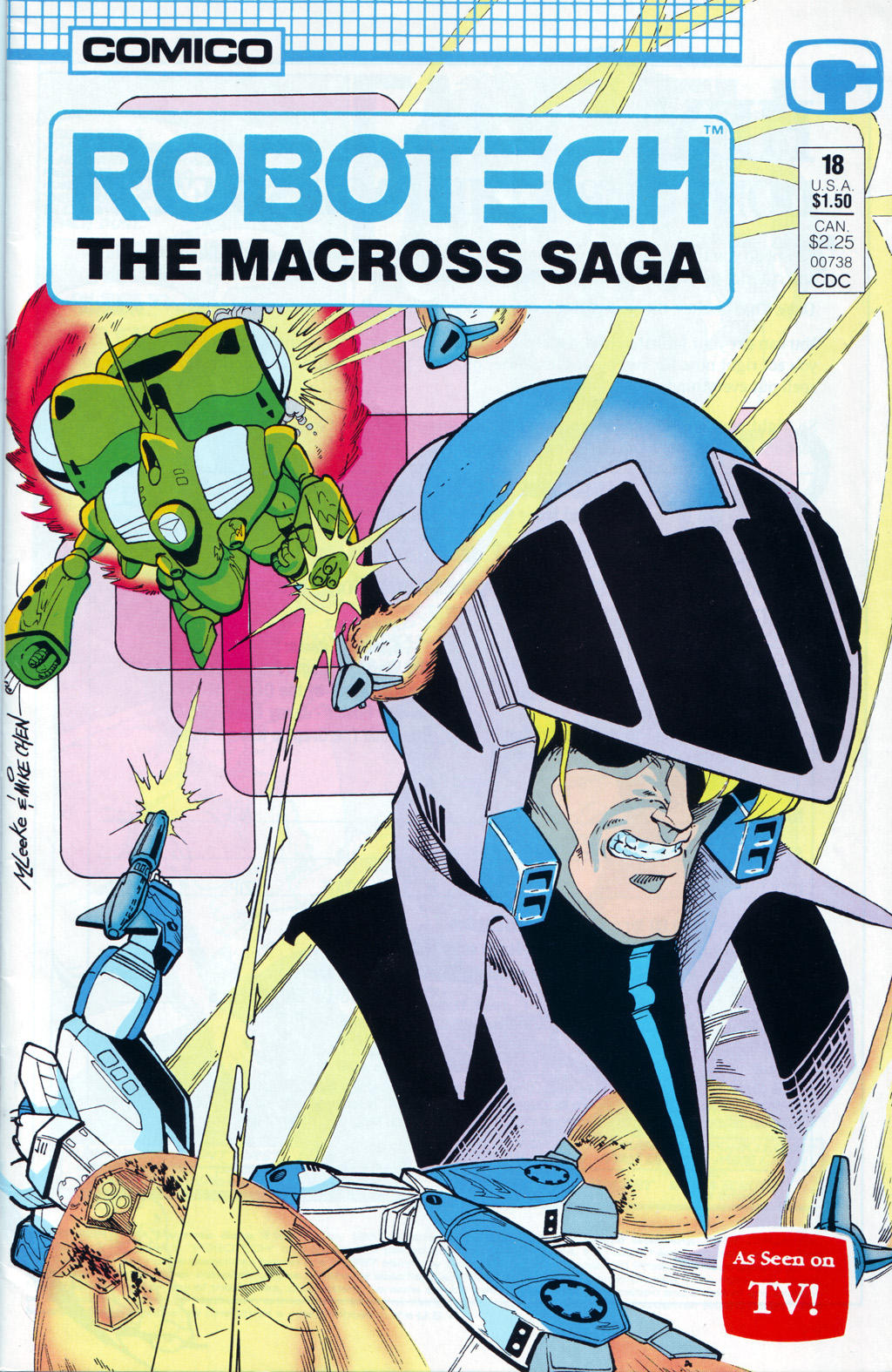 Read online Robotech The Macross Saga comic -  Issue #18 - 1