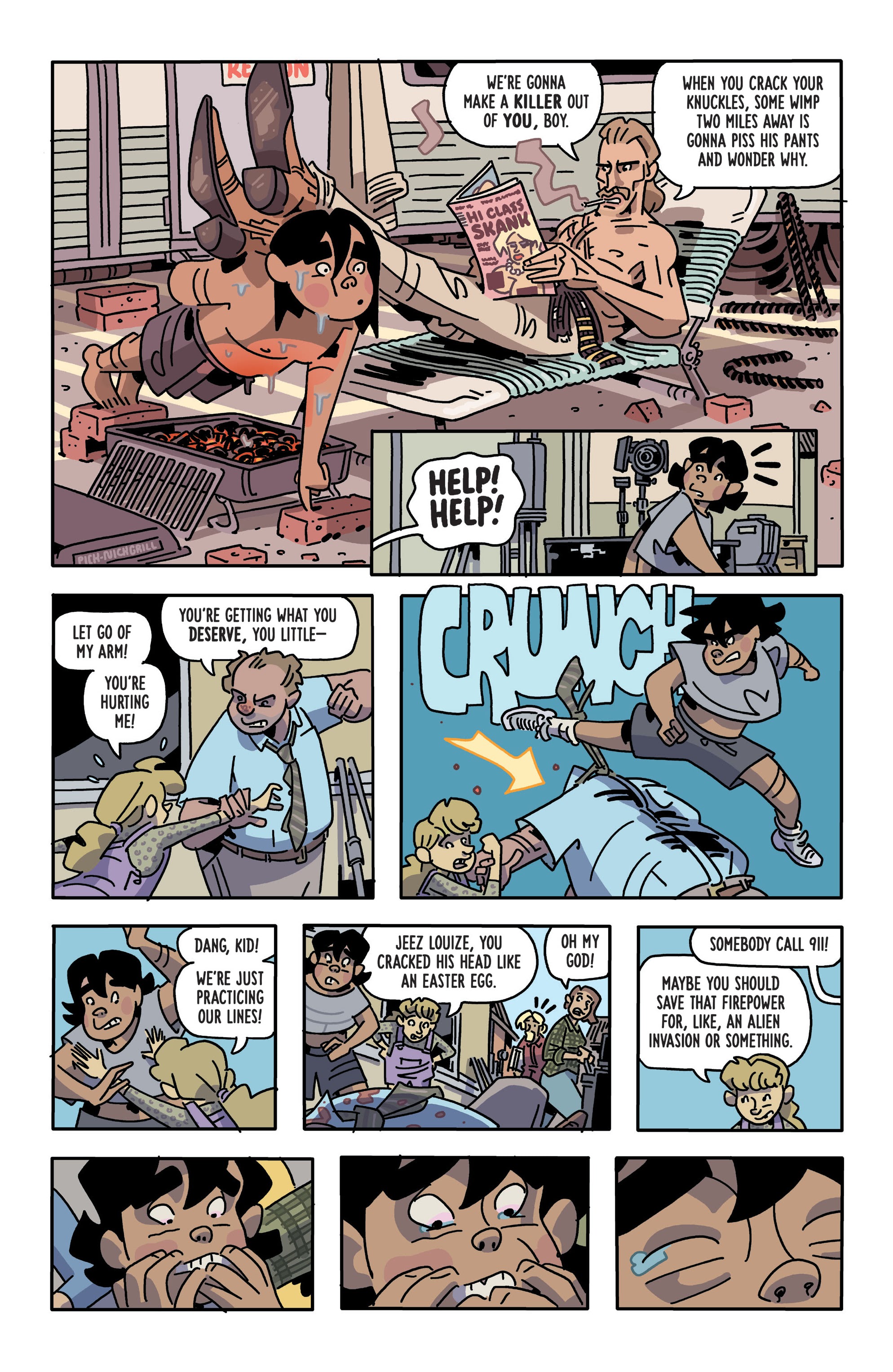 Read online The Six Sidekicks of Trigger Keaton comic -  Issue #5 - 15