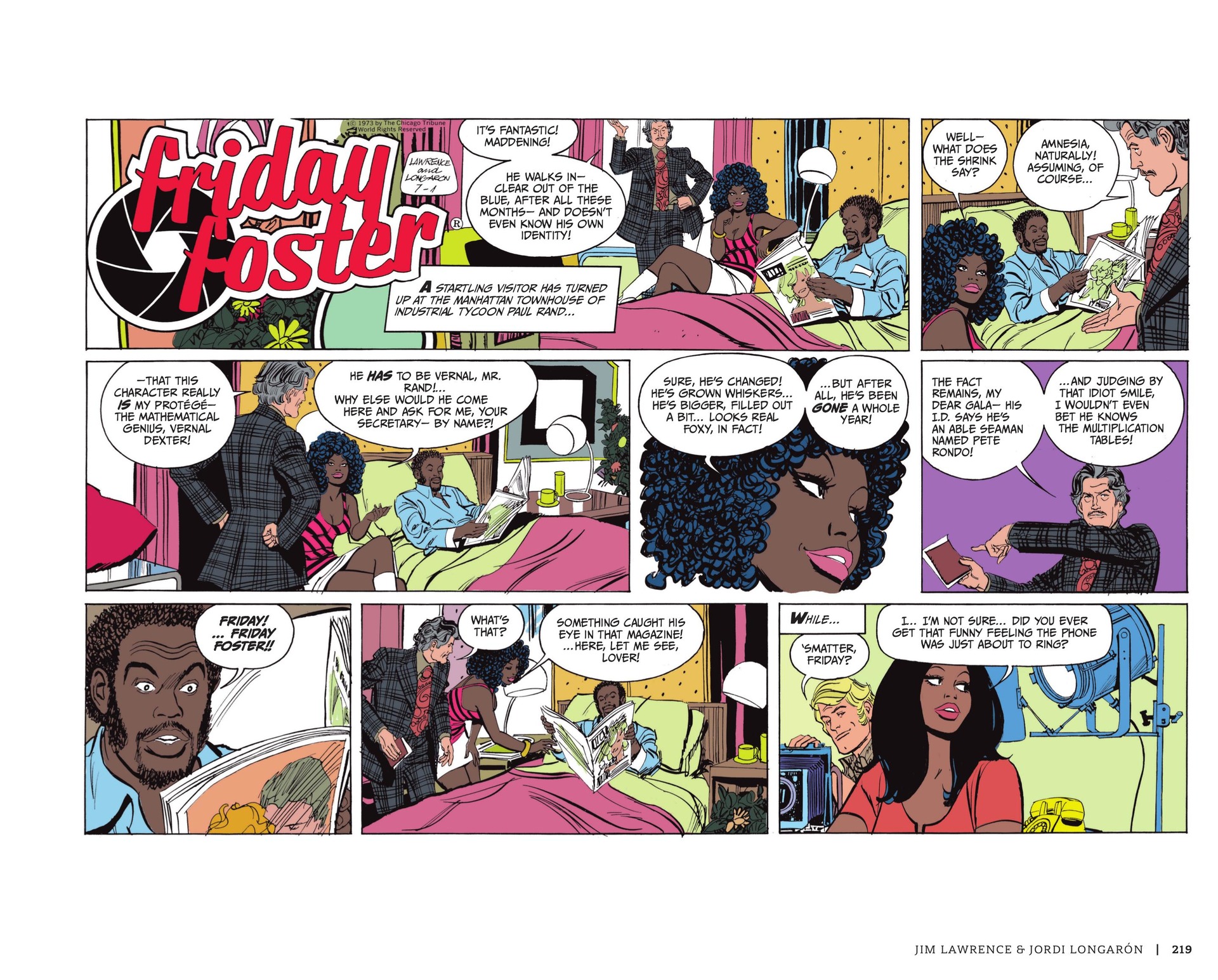 Read online Friday Foster: The Sunday Strips comic -  Issue # TPB (Part 3) - 20