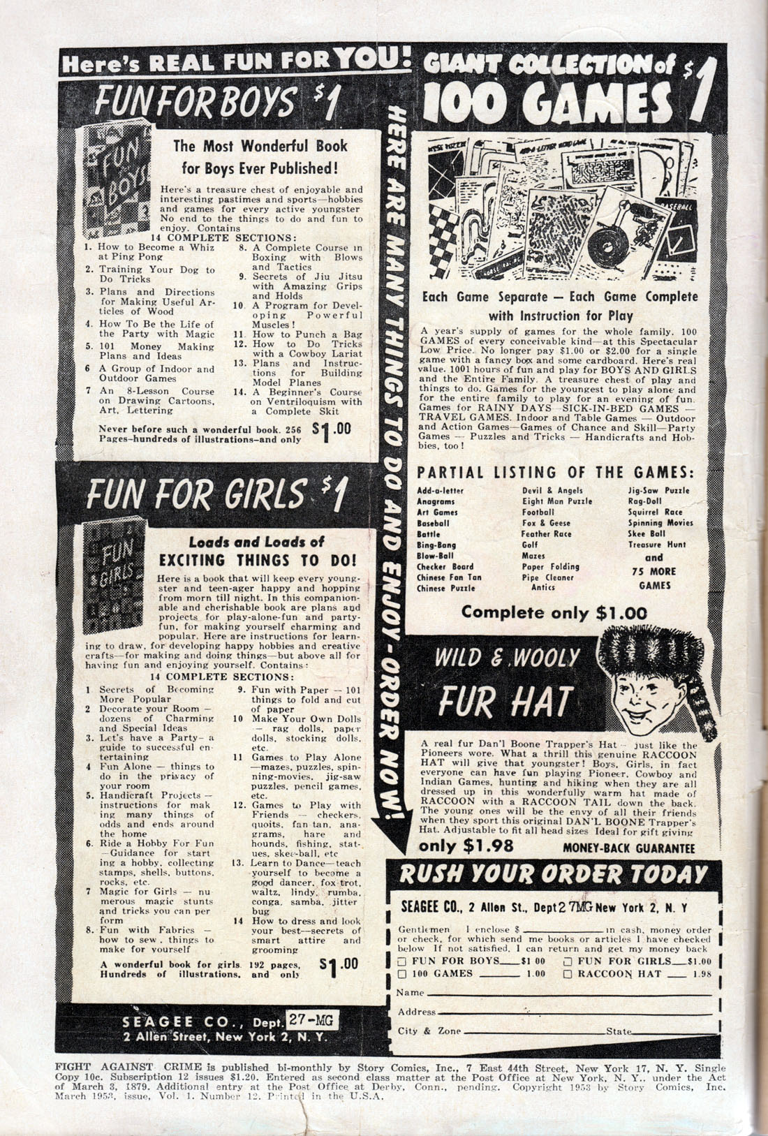 Read online Fight Against Crime comic -  Issue #12 - 2