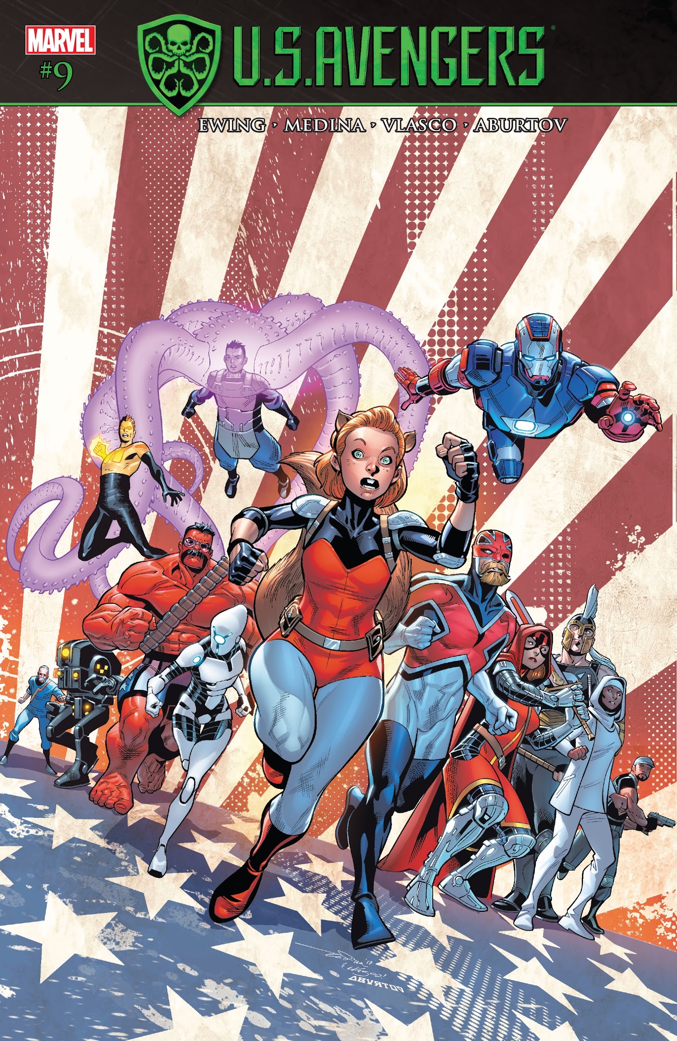Read online U.S.Avengers comic -  Issue #9 - 1