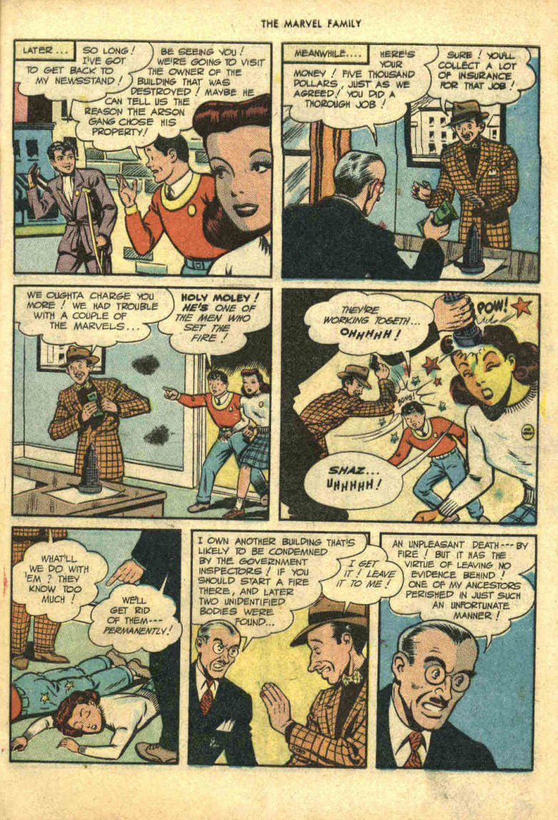 Read online The Marvel Family comic -  Issue #17 - 10