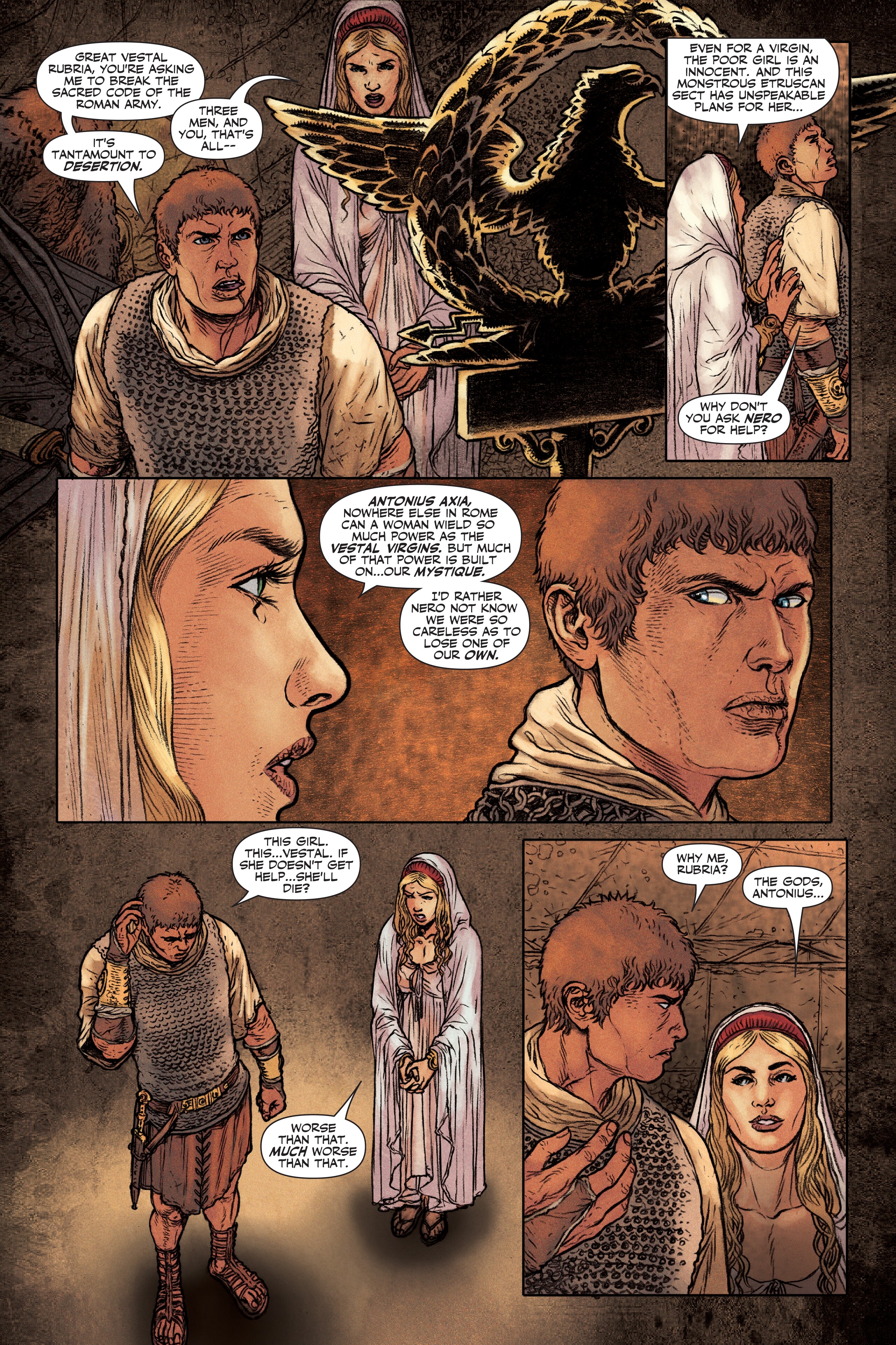 Read online Britannia comic -  Issue # _Deluxe Edition (Part 1) - 13