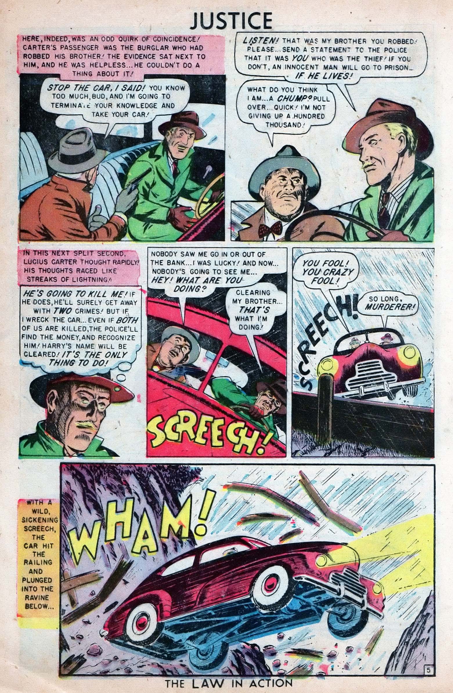 Read online Justice Comics (1948) comic -  Issue #8 - 18