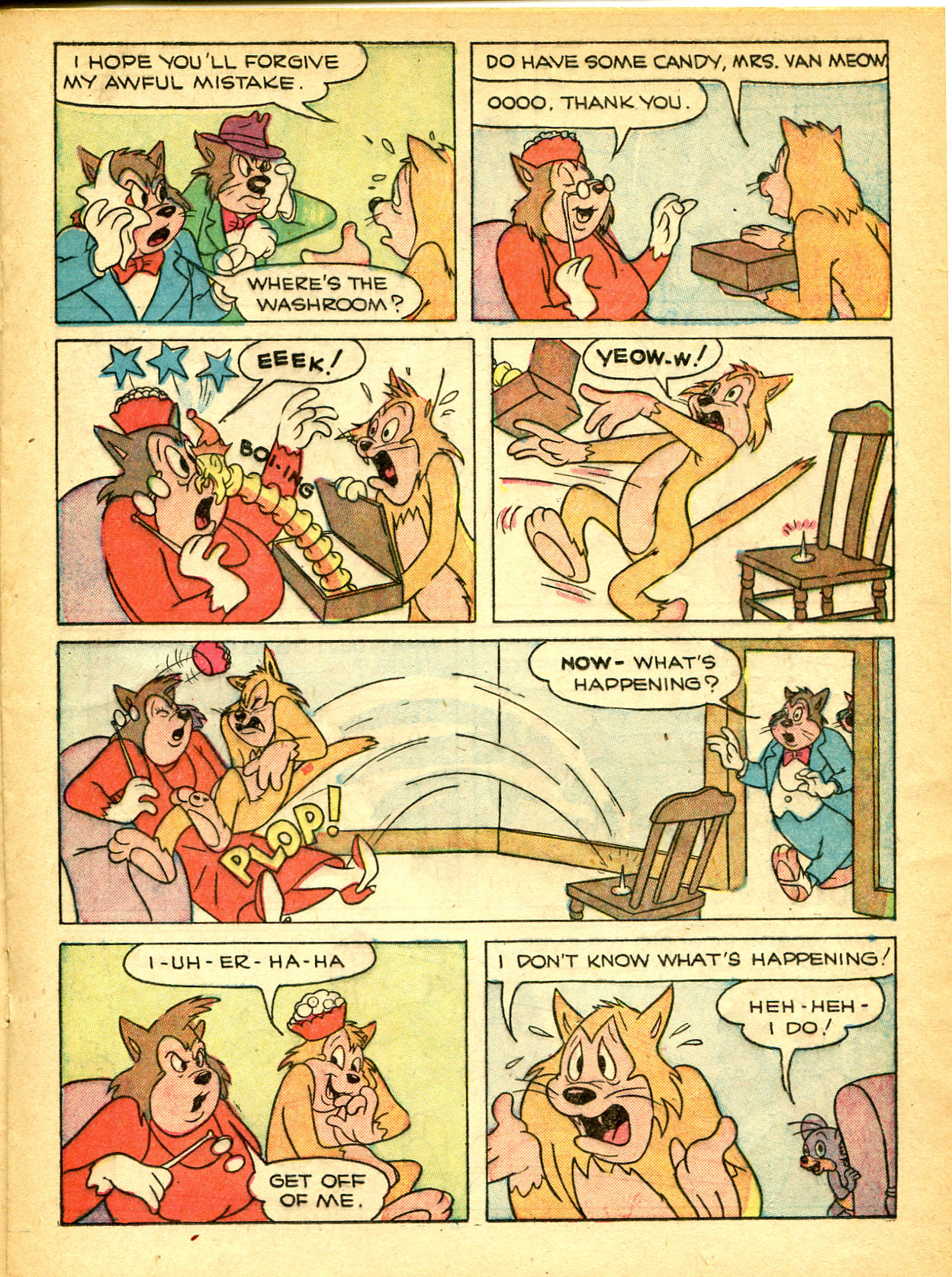 Read online Paul Terry's Mighty Mouse Comics comic -  Issue #31 - 16
