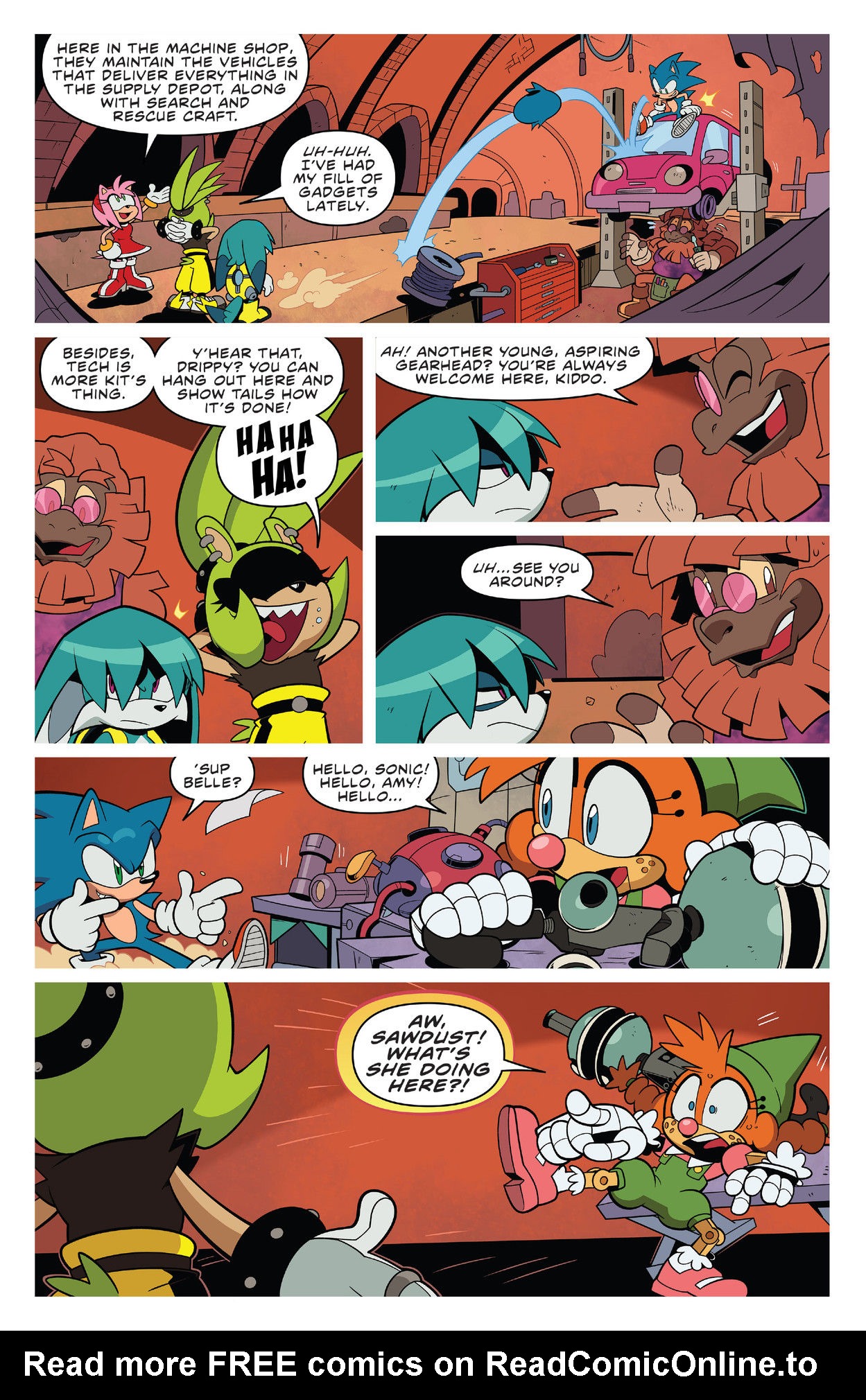 Read online Sonic the Hedgehog (2018) comic -  Issue #67 - 16