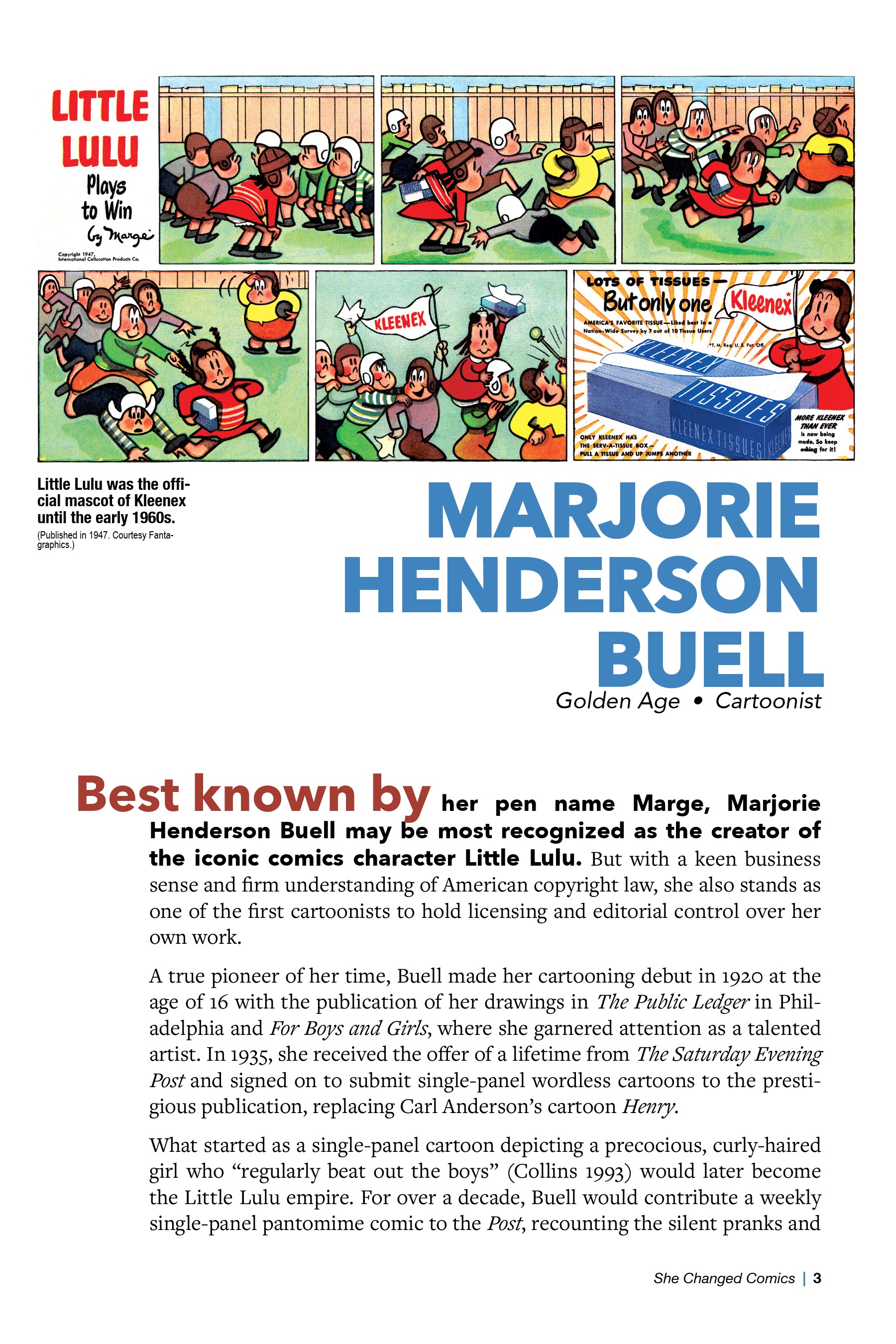 Read online CBLDF Presents: She Changed Comics comic -  Issue # TPB (Part 1) - 10
