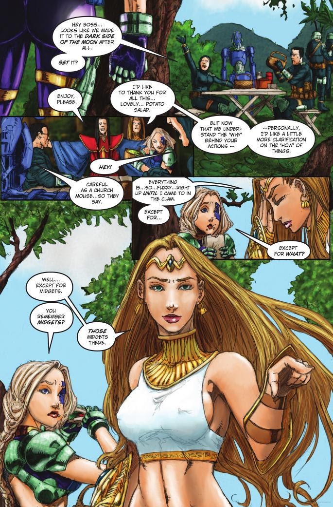 Read online 10th Muse vs. Legend of Isis comic -  Issue #2 - 7