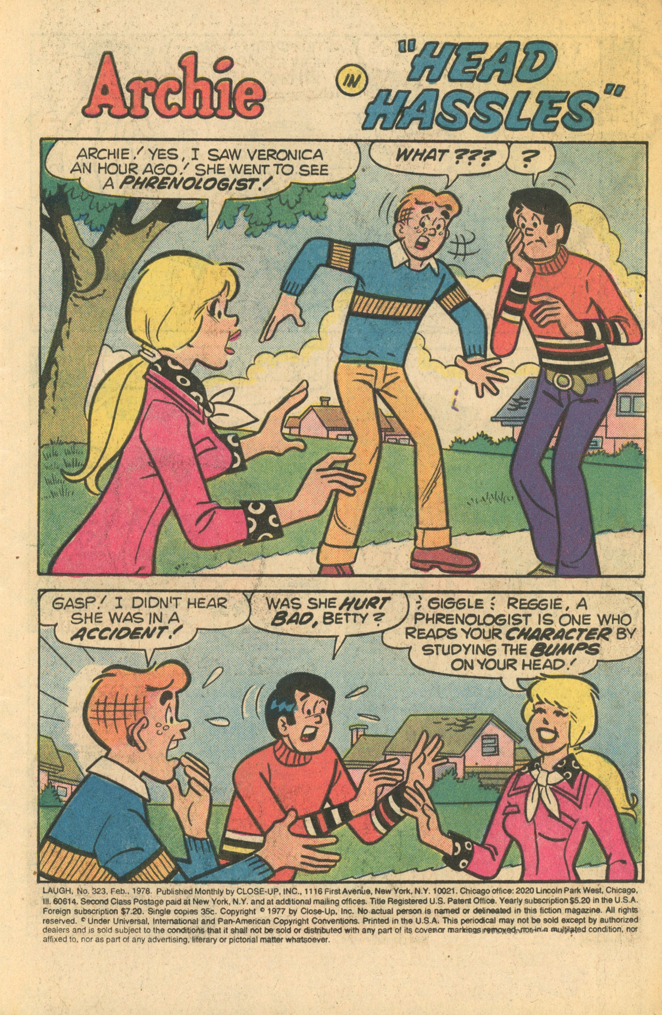 Read online Laugh (Comics) comic -  Issue #323 - 3