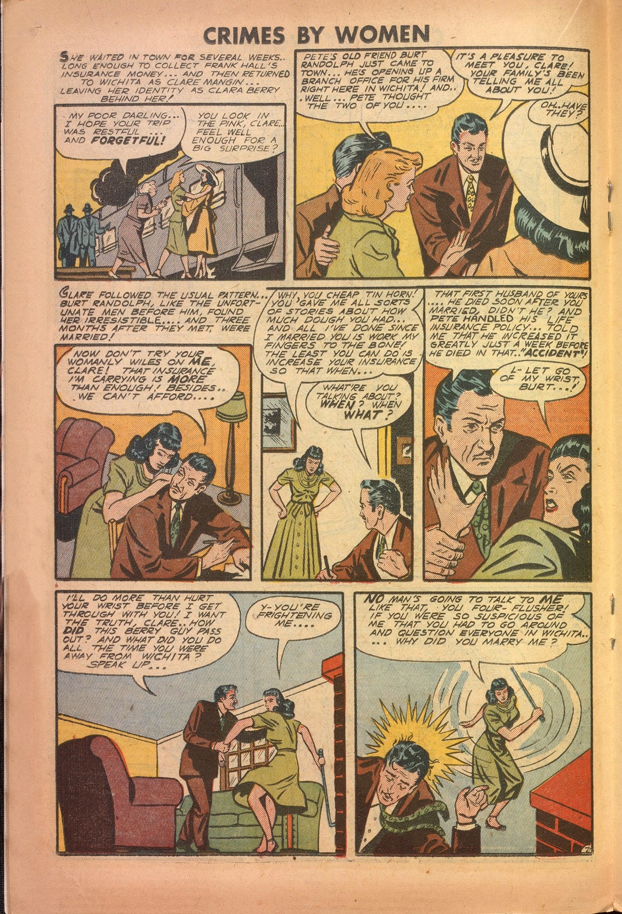 Read online Crimes By Women comic -  Issue #10 - 19