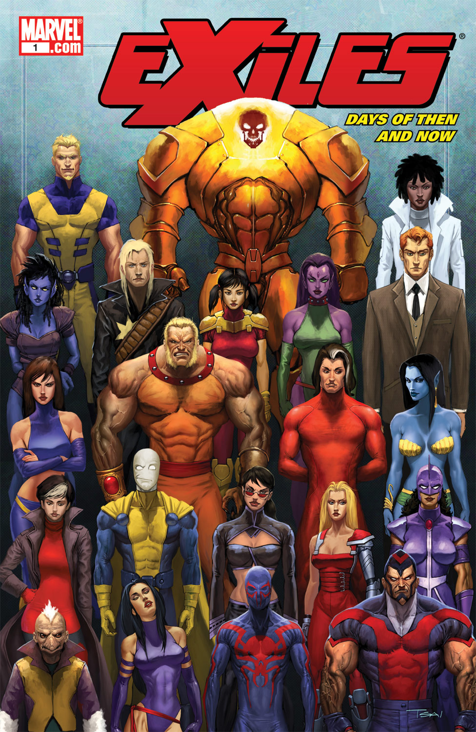 Read online Exiles: Days of Then and Now comic -  Issue # Full - 1