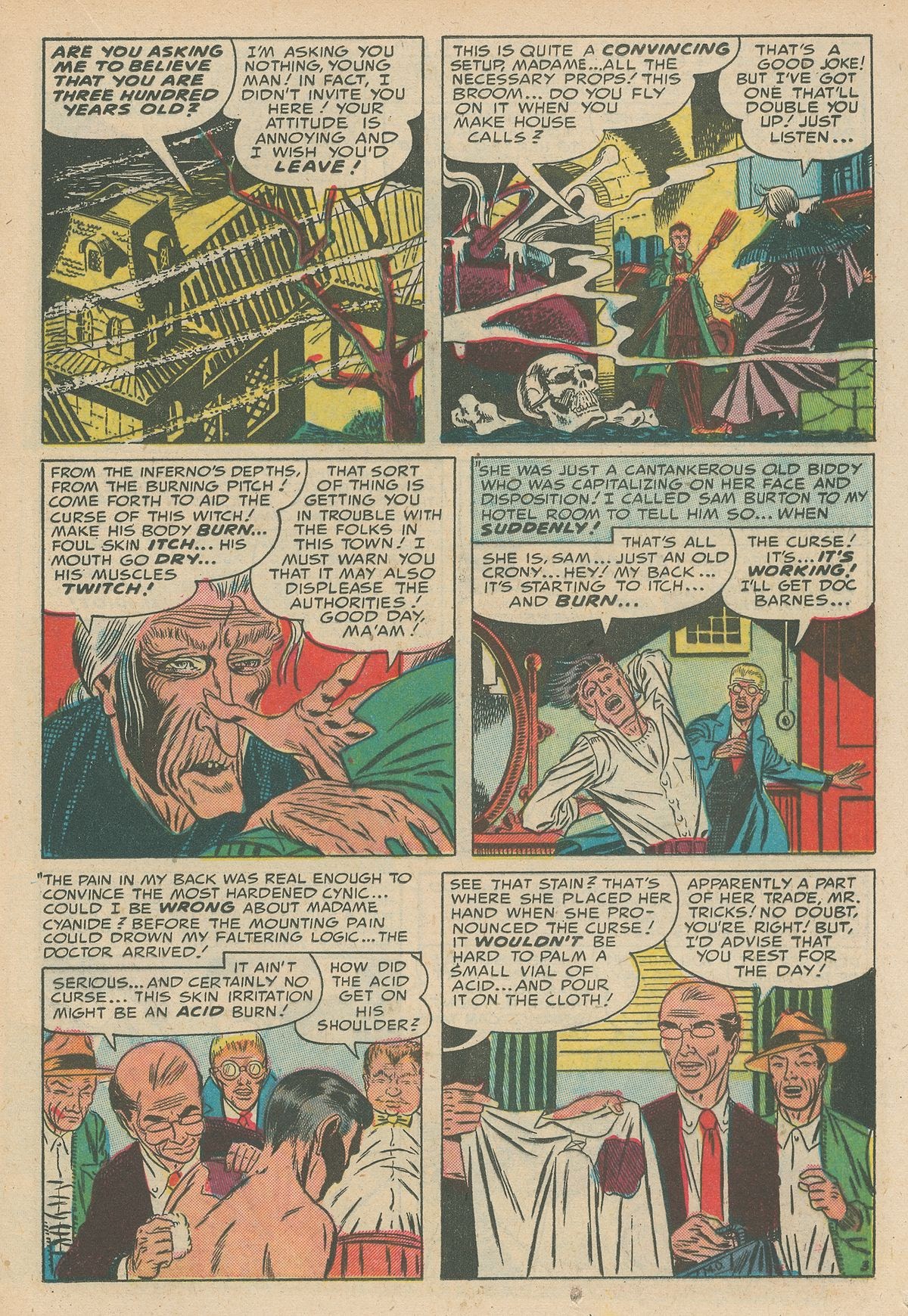 Read online Black Magic (1950) comic -  Issue #29 - 17