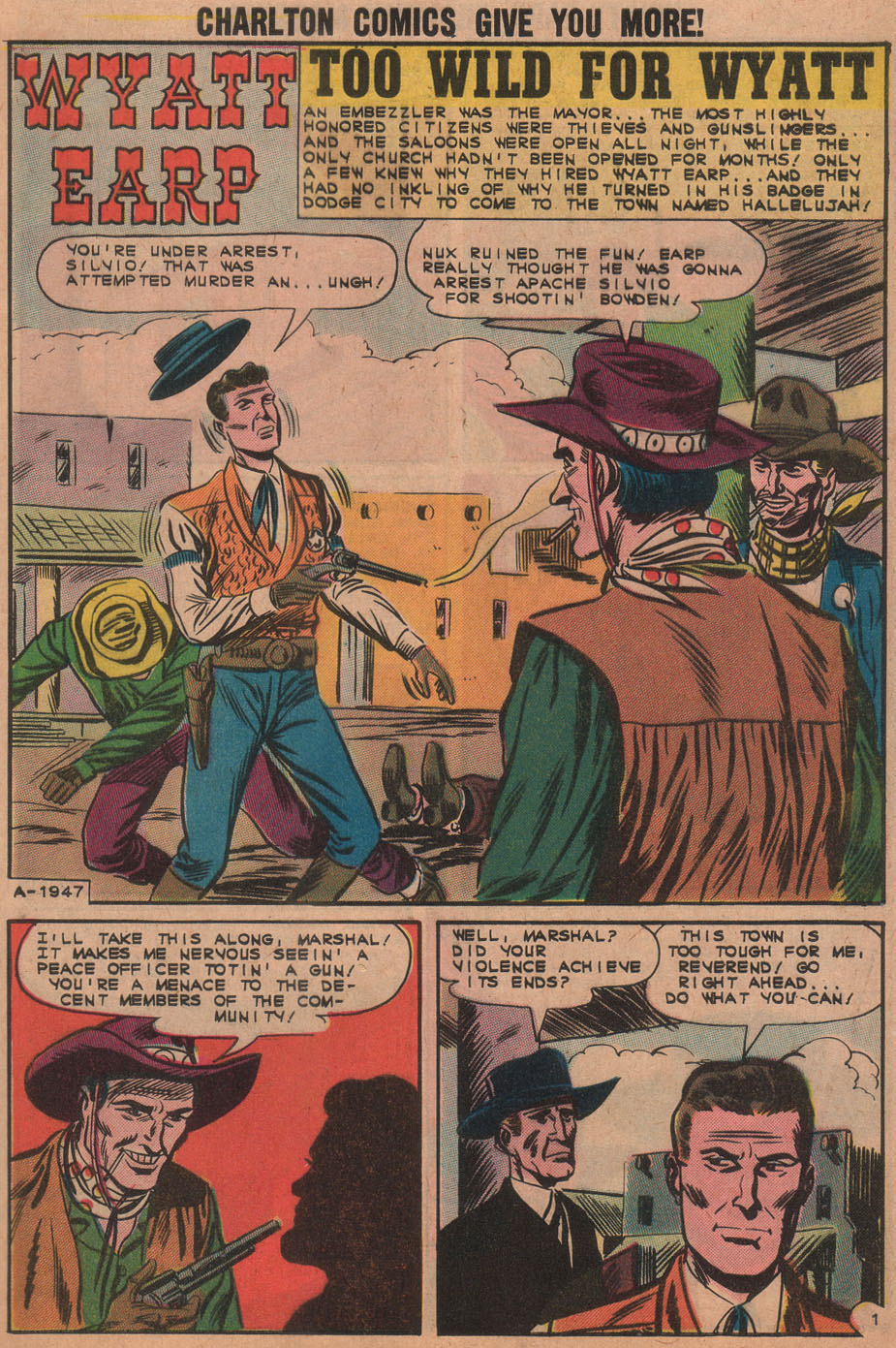 Read online Wyatt Earp Frontier Marshal comic -  Issue #44 - 9