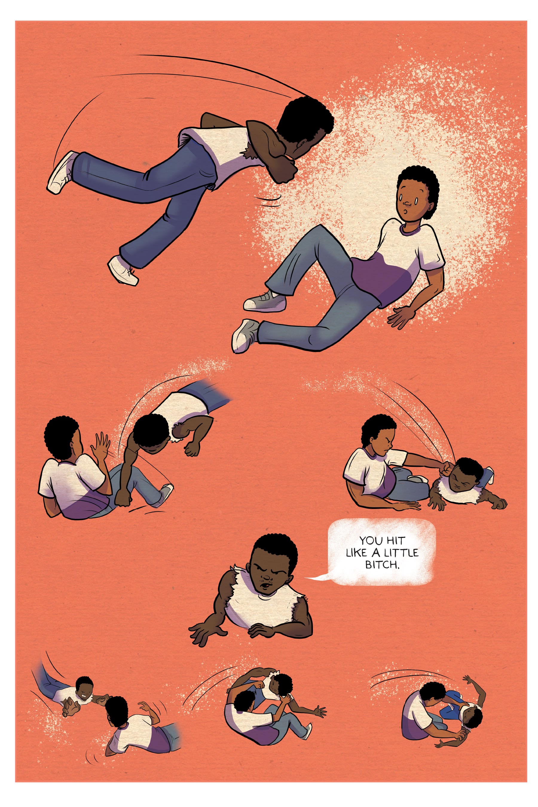 Read online Fights: One Boy's Triumph Over Violence comic -  Issue # TPB (Part 2) - 57