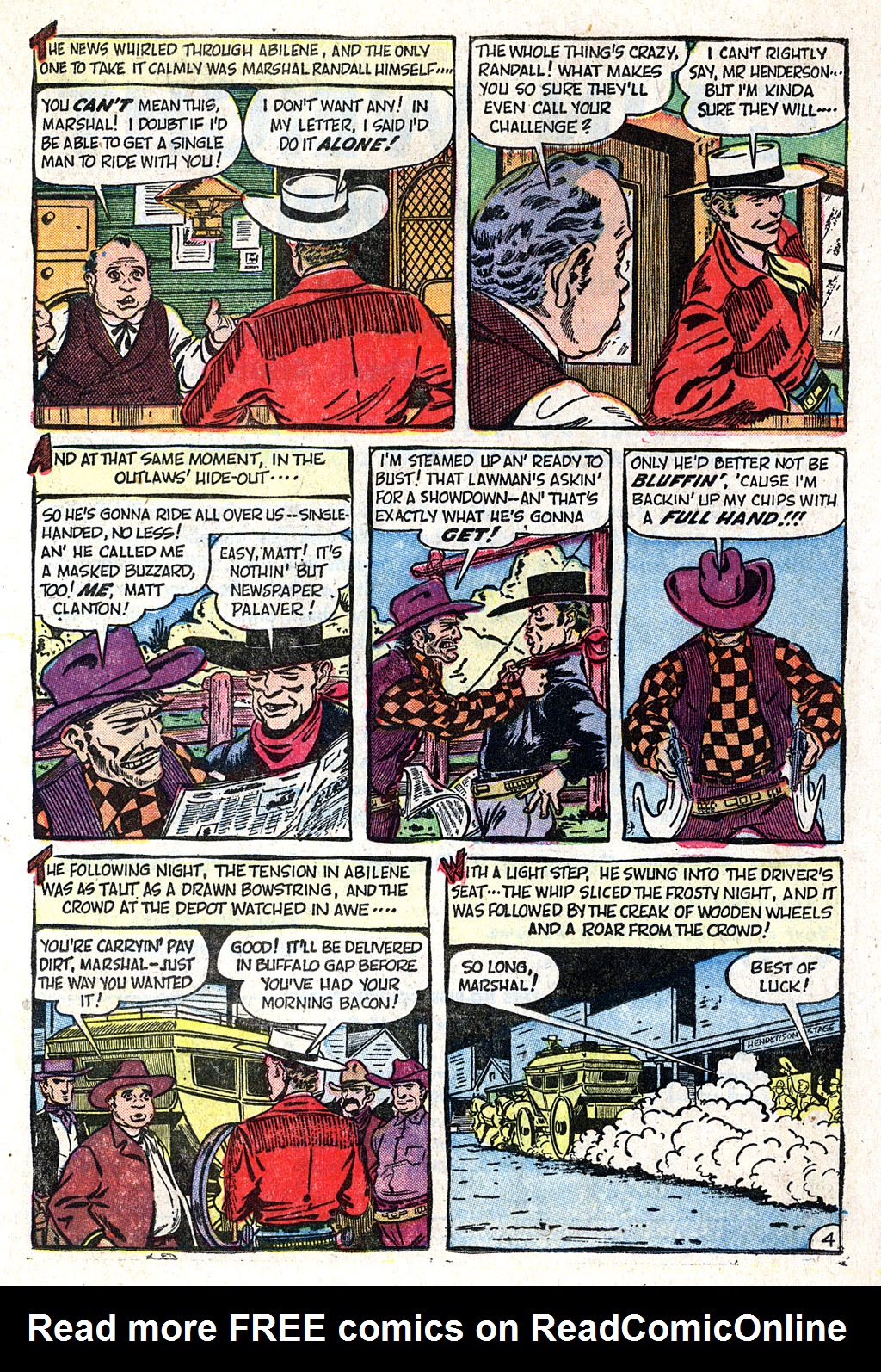 Read online Western Outlaws (1954) comic -  Issue #10 - 14