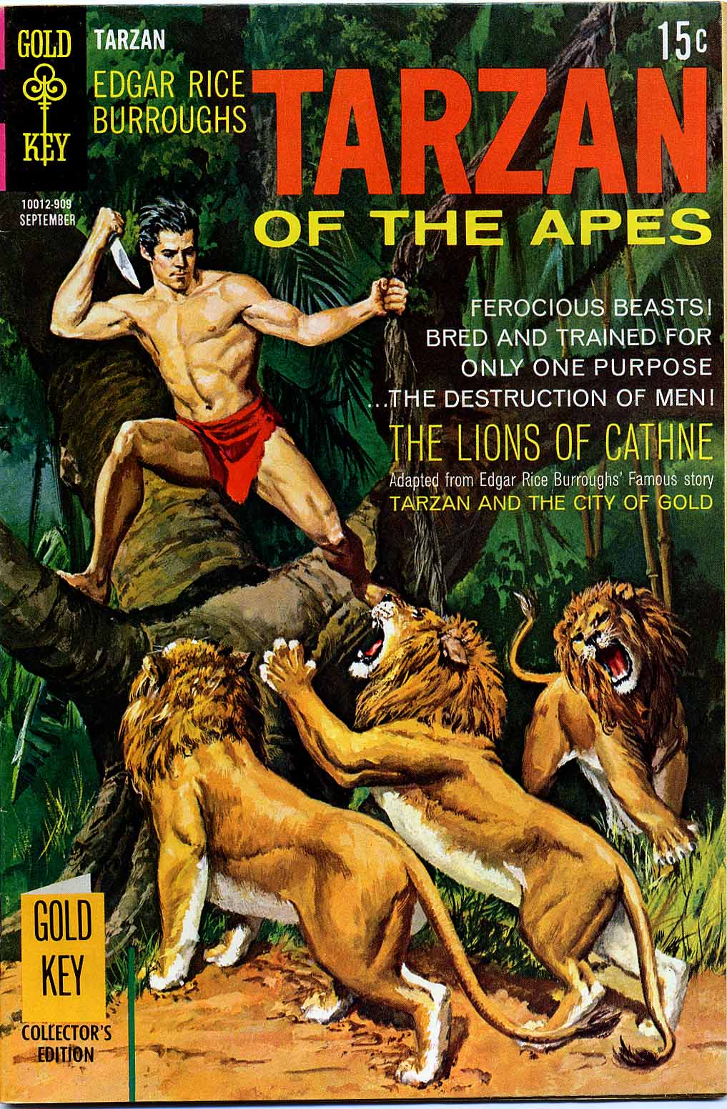 Read online Tarzan (1962) comic -  Issue #187 - 1