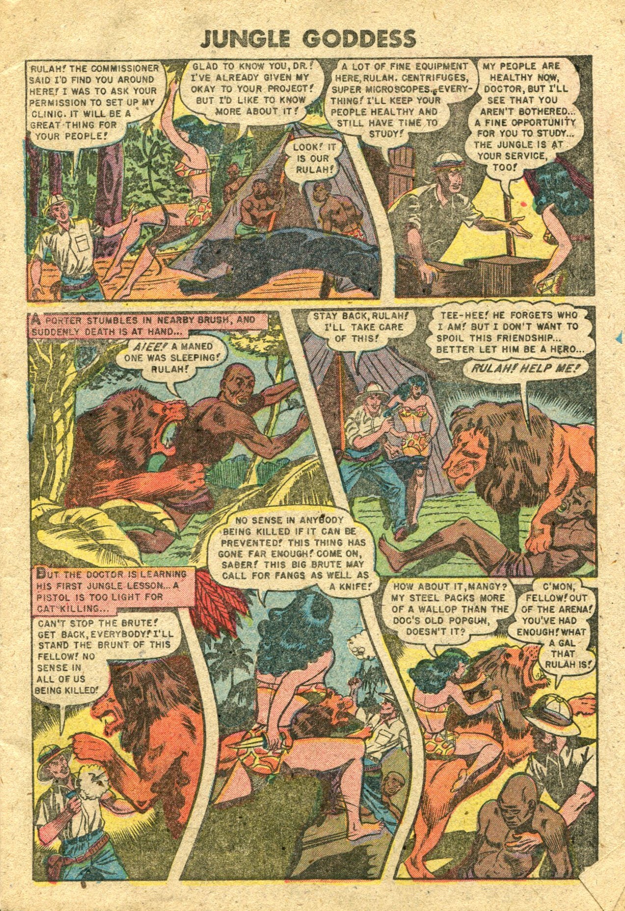 Read online Rulah - Jungle Goddess comic -  Issue #25 - 3