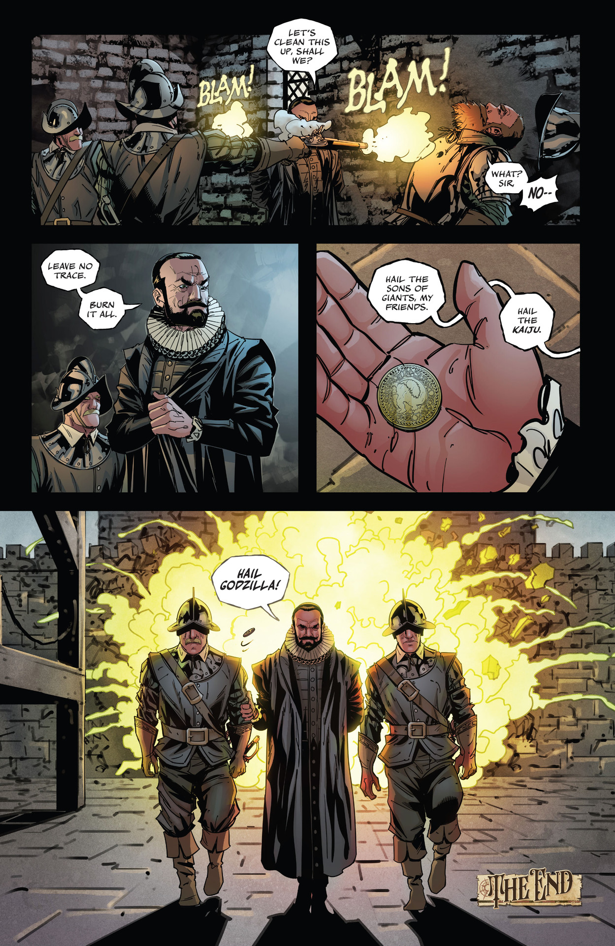 Read online Godzilla: Here There Be Dragons comic -  Issue #5 - 22