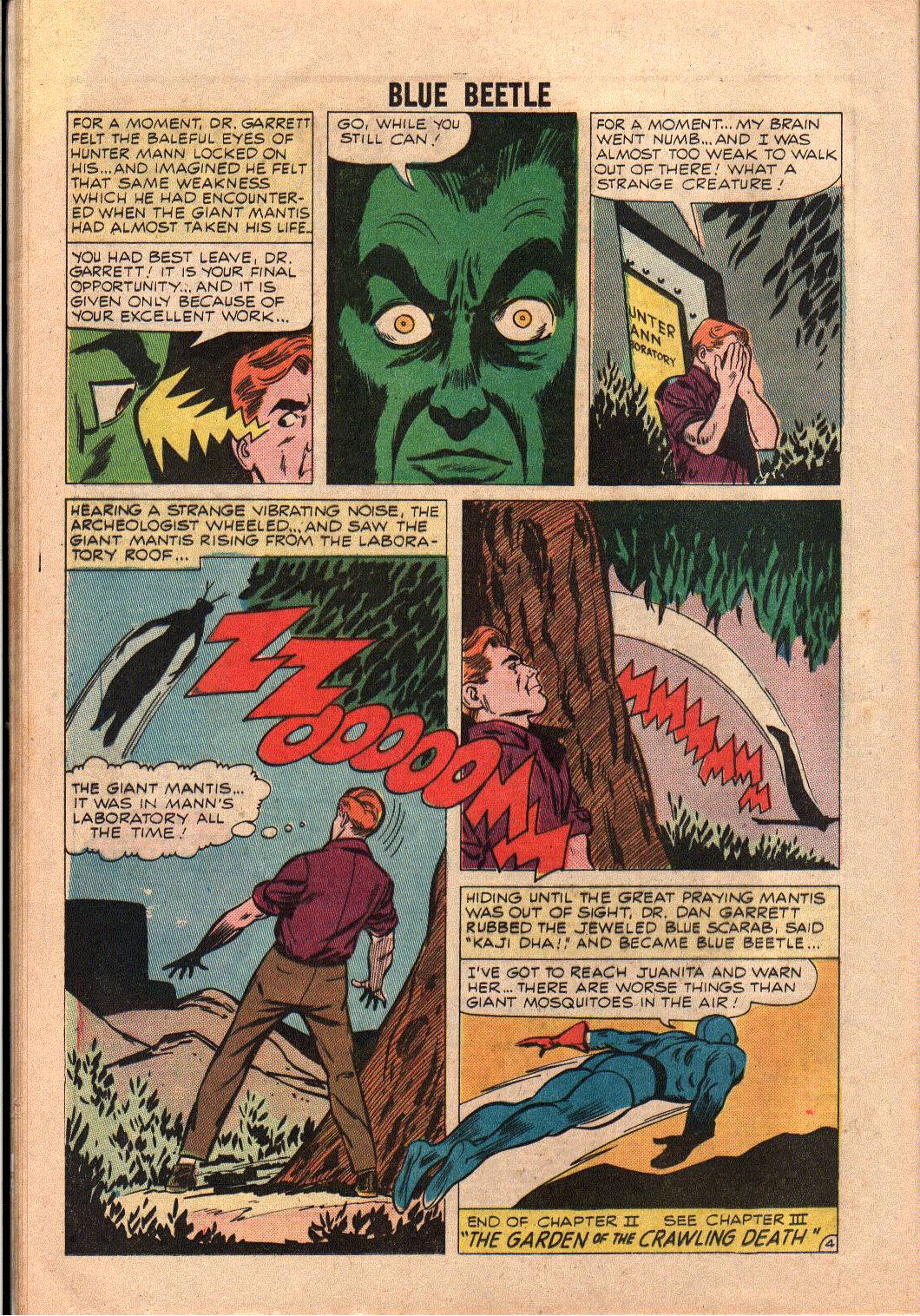 Read online Blue Beetle (1964) comic -  Issue #4 - 16