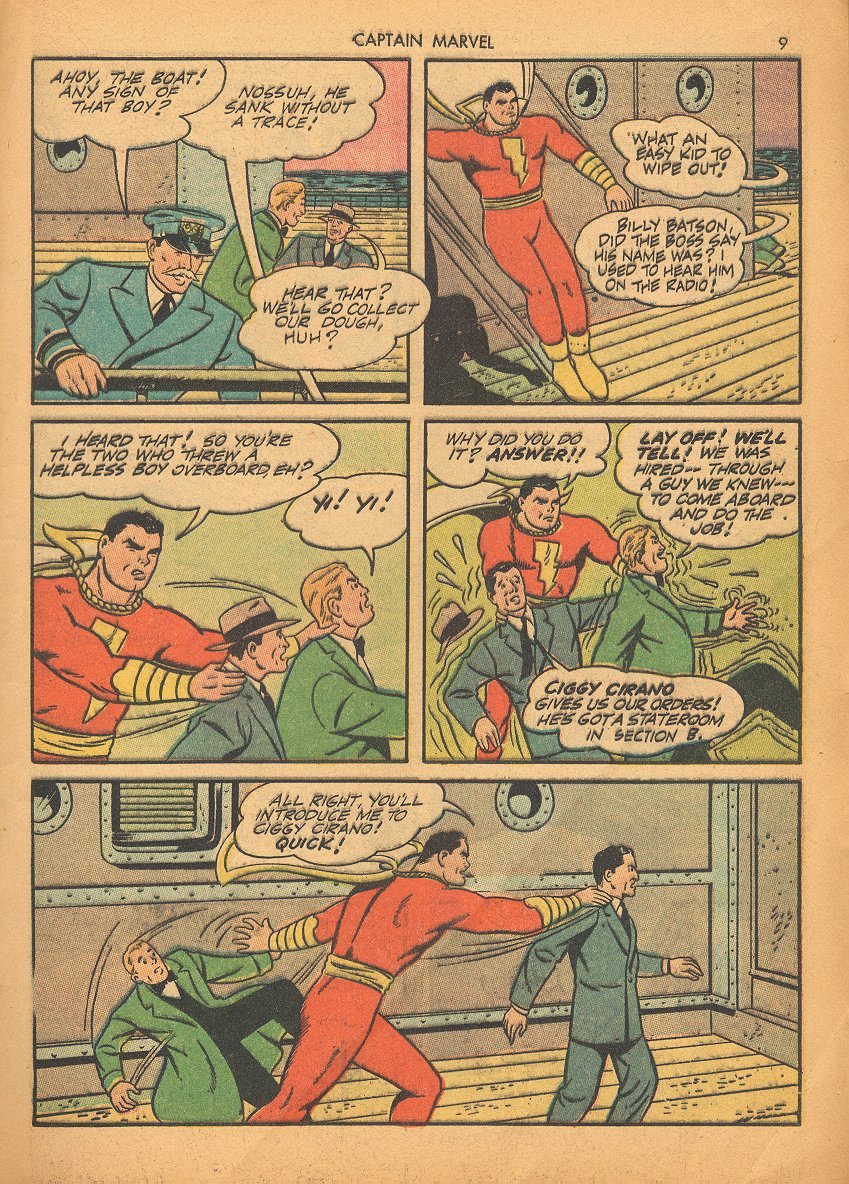 Read online Captain Marvel Adventures comic -  Issue #13 - 9