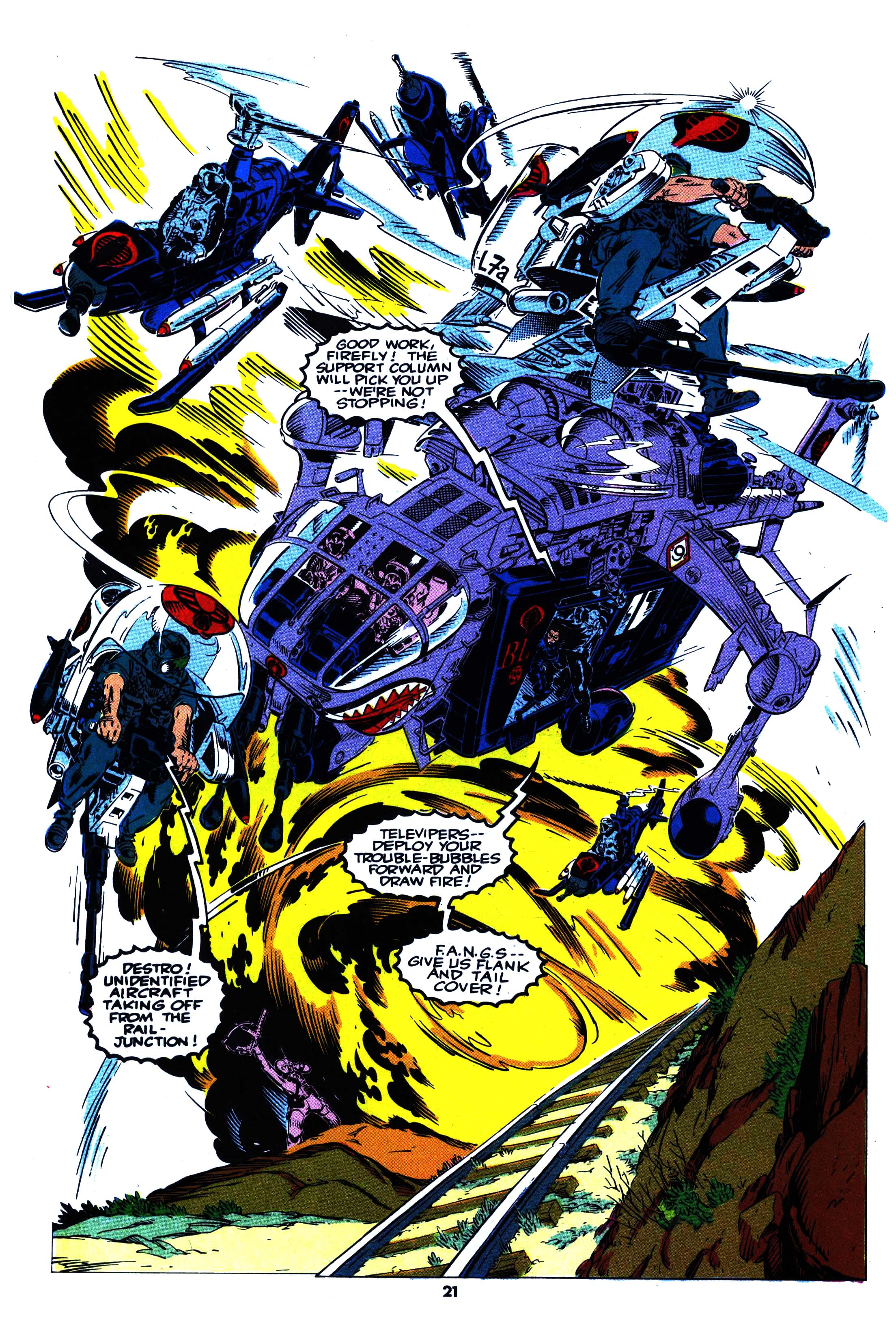 Read online Action Force comic -  Issue #34 - 21
