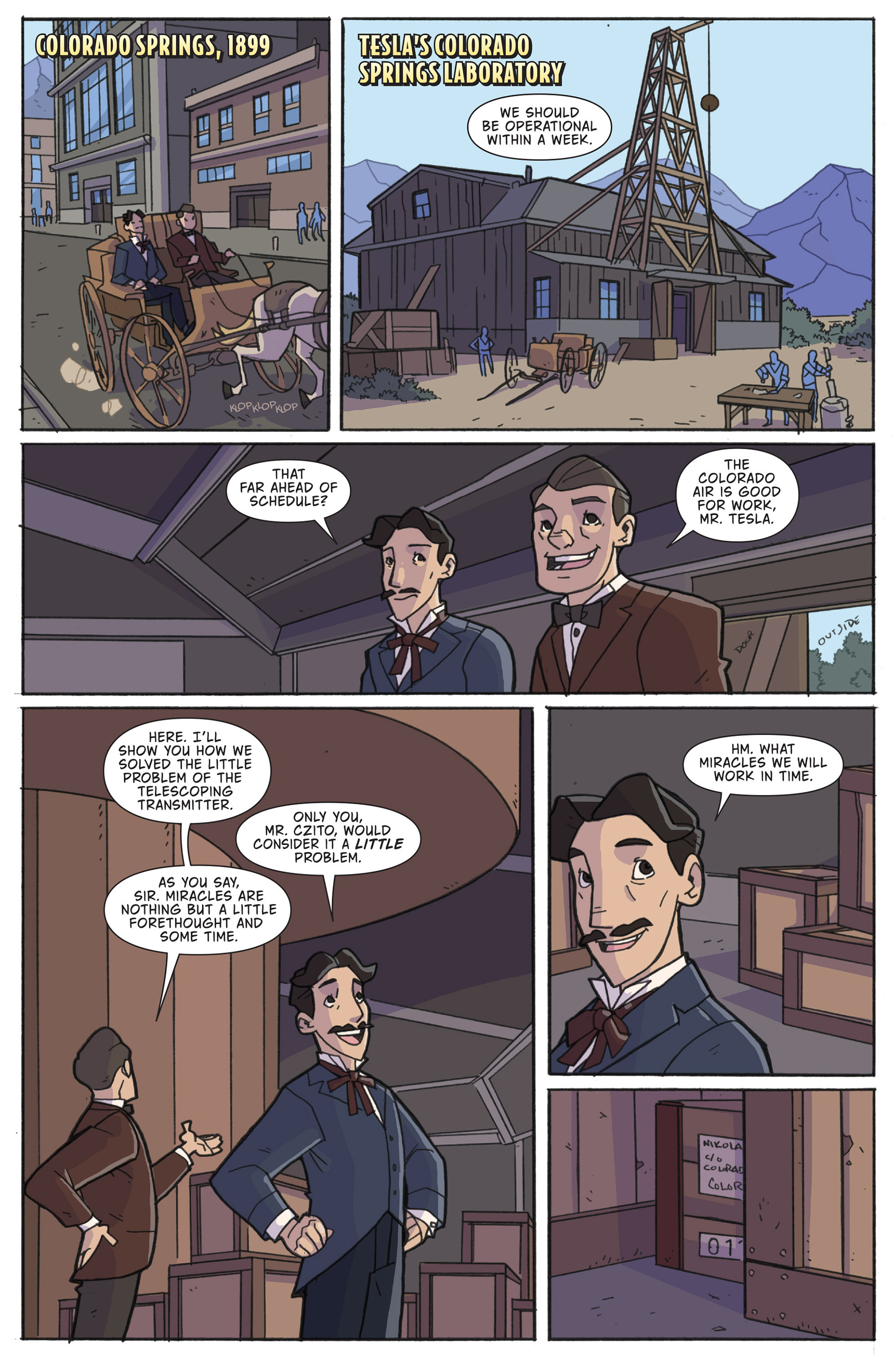 Read online Atomic Robo and the Knights of the Golden Circle comic -  Issue #5 - 22
