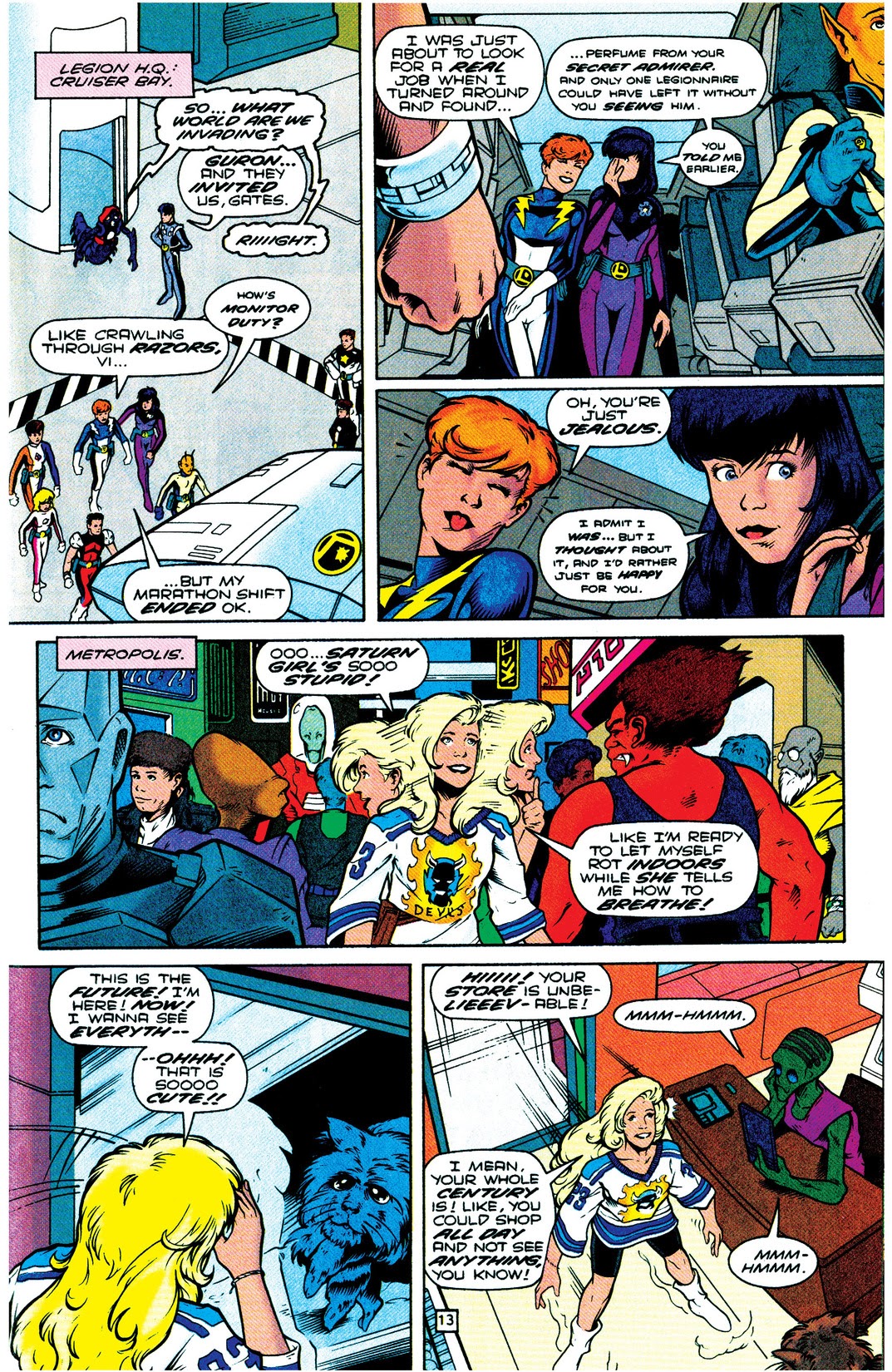 Read online Legionnaires comic -  Issue #33 - 14