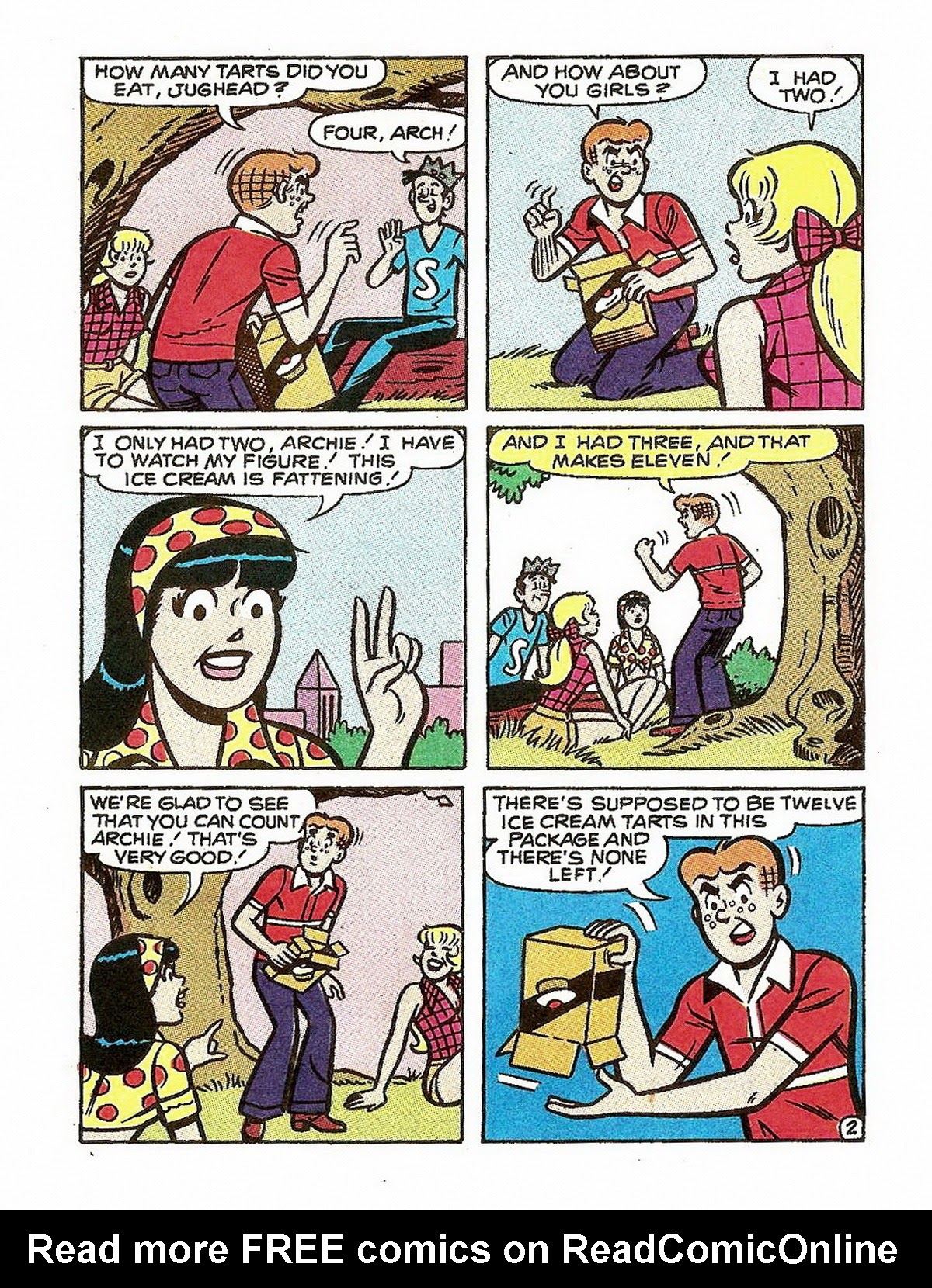 Read online Archie's Double Digest Magazine comic -  Issue #61 - 127