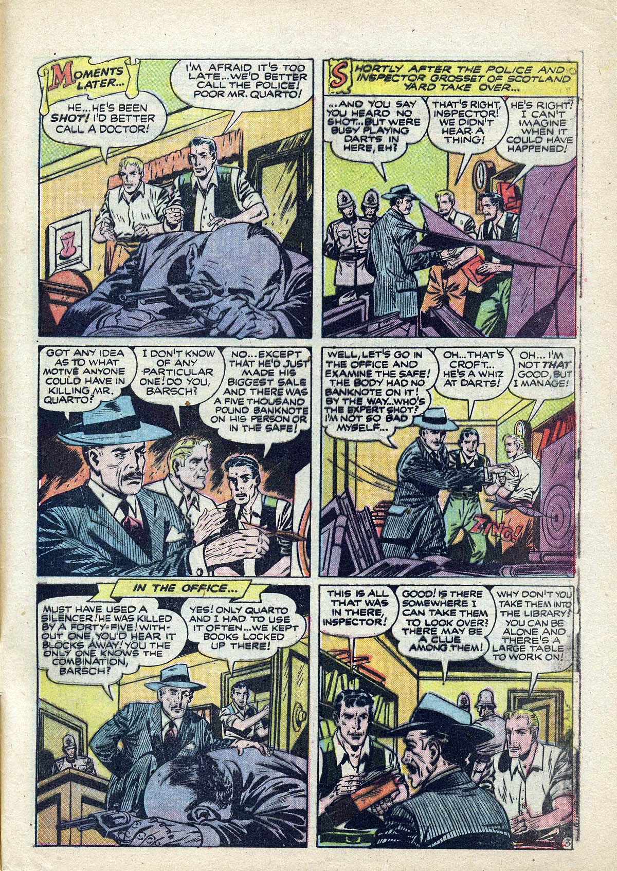 Read online The Saint (1947) comic -  Issue #6 - 45