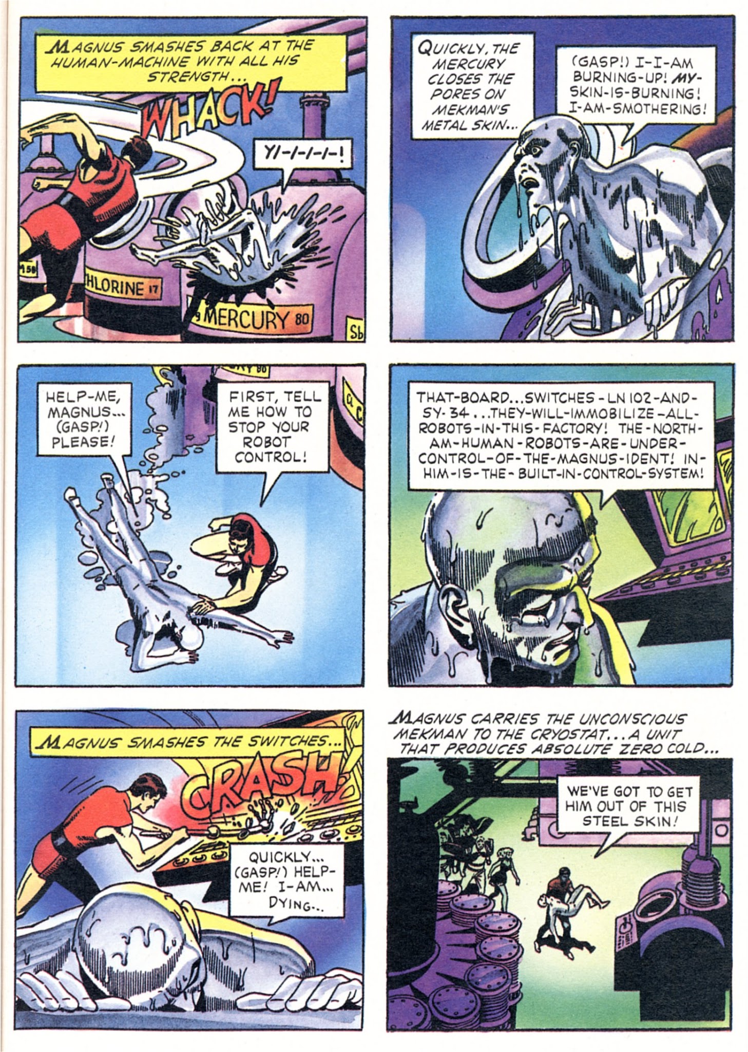 Read online The Original Magnus Robot Fighter comic -  Issue # Full - 21