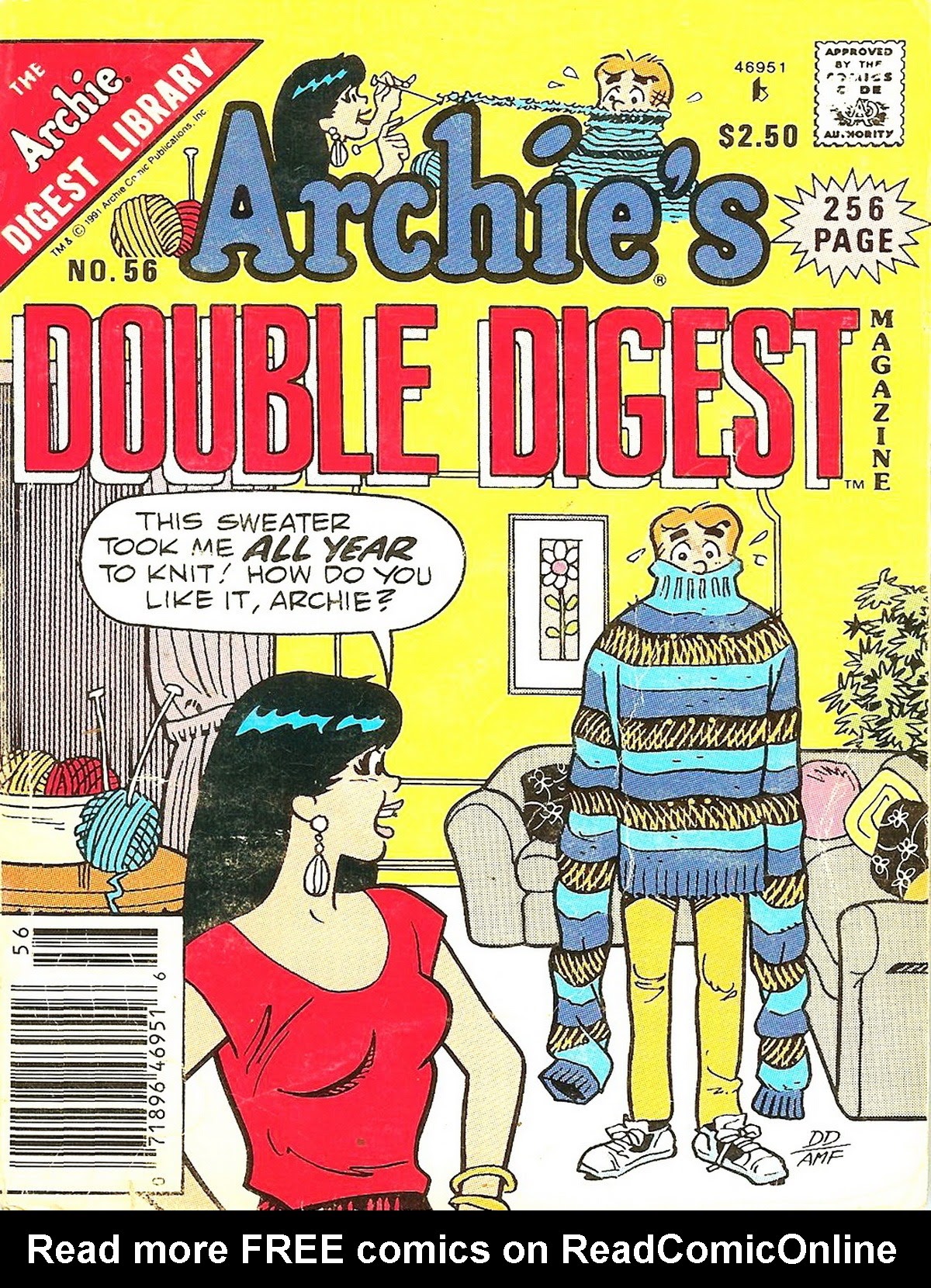 Read online Archie's Double Digest Magazine comic -  Issue #56 - 1