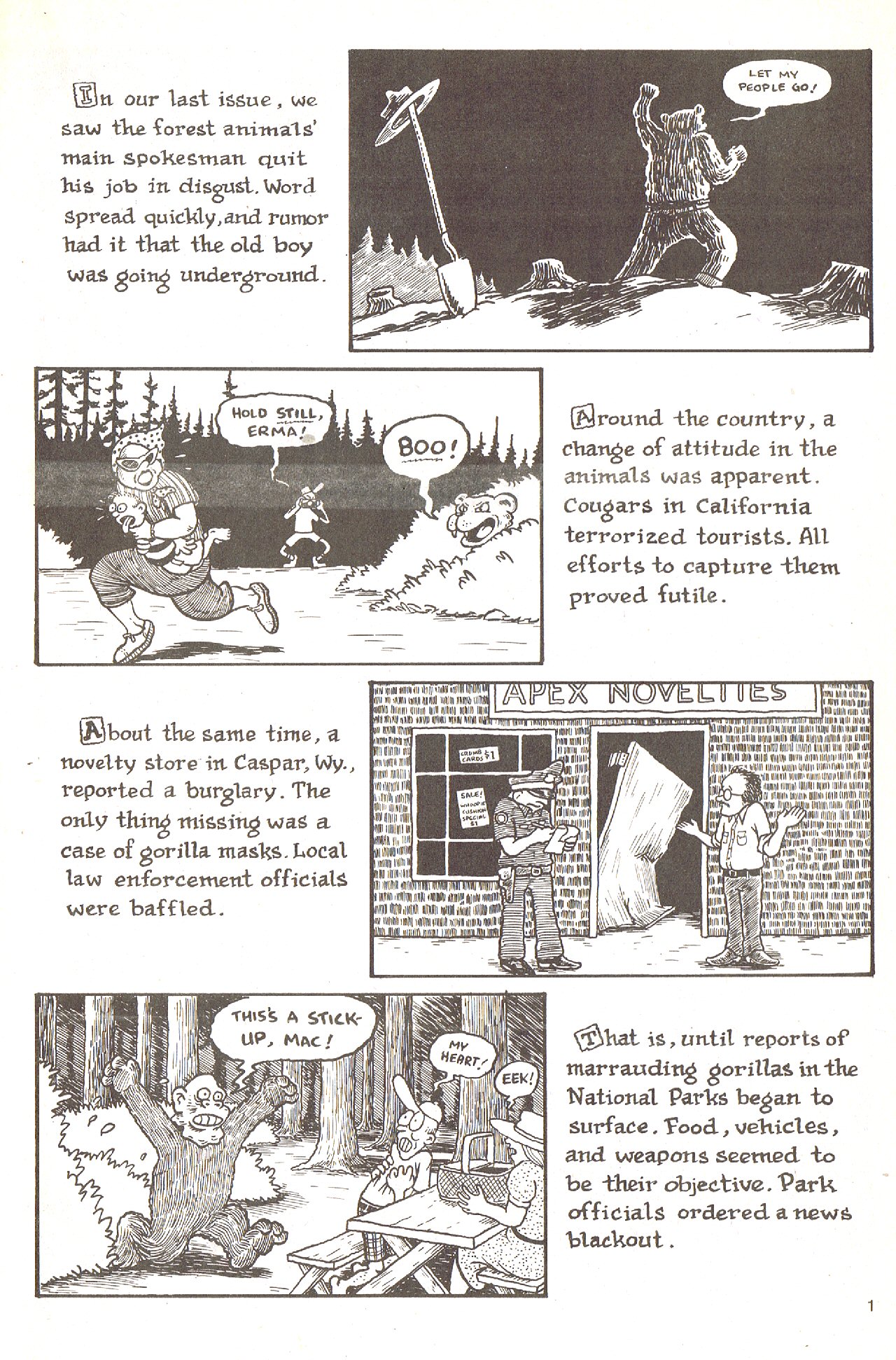 Read online Tales Of The Jackalope comic -  Issue #7 - 3