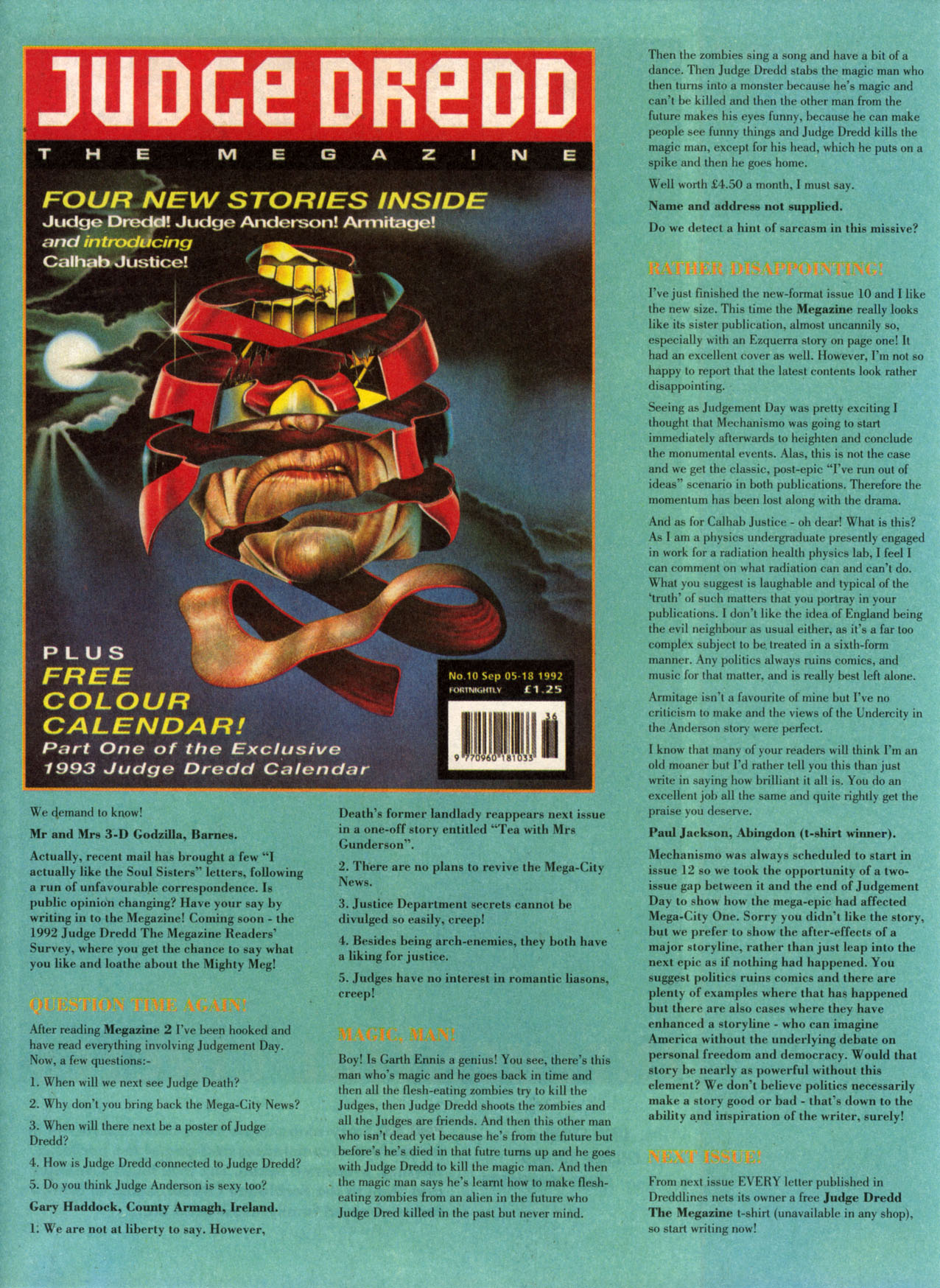 Read online Judge Dredd: The Megazine (vol. 2) comic -  Issue #15 - 25