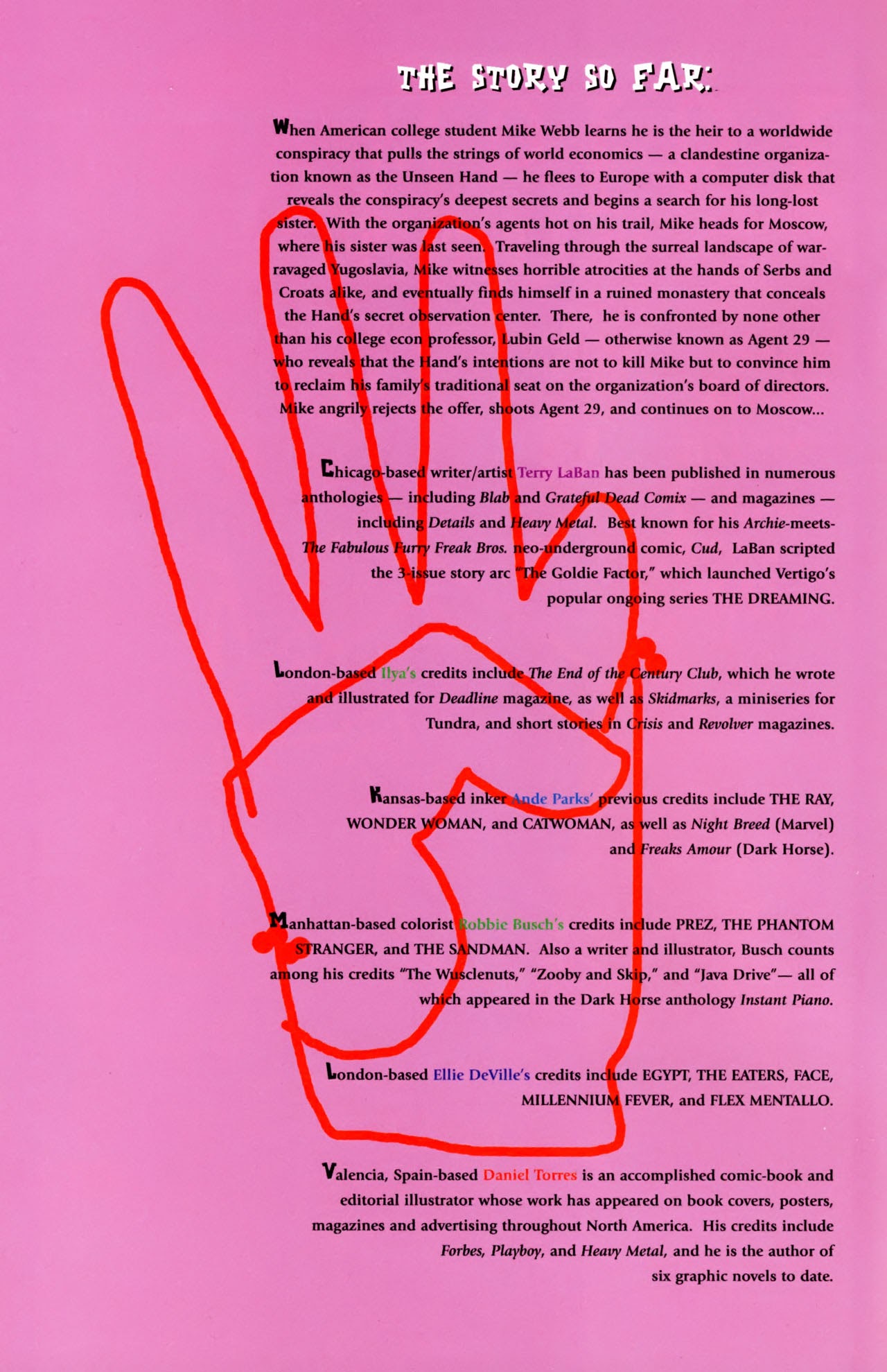 Read online Vertigo Vérité: The Unseen Hand comic -  Issue #3 - 26