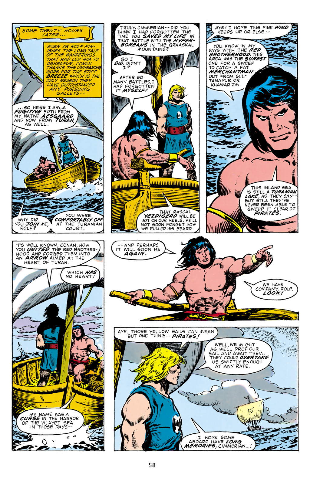 Read online The Chronicles of King Conan comic -  Issue # TPB 2 (Part 1) - 56