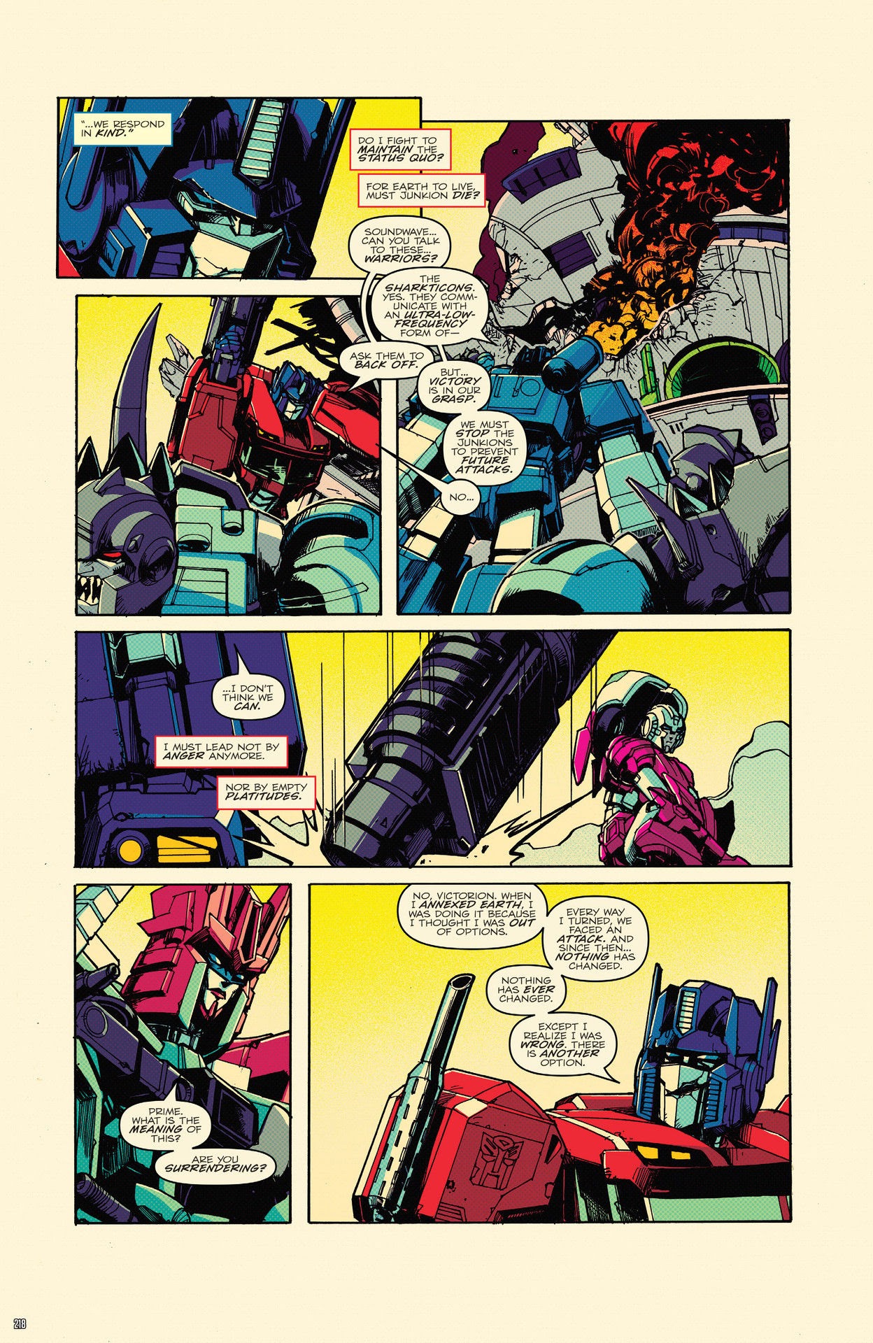 Read online Transformers: The IDW Collection Phase Three comic -  Issue # TPB 2 (Part 3) - 19