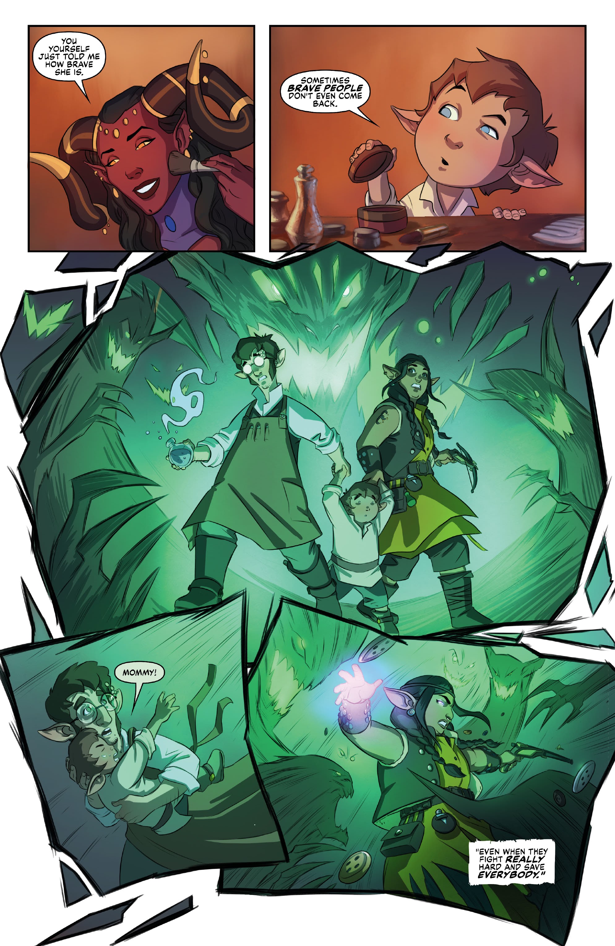 Read online Free Comic Book Day 2021 comic -  Issue # Critical Role - The Witcher - 6
