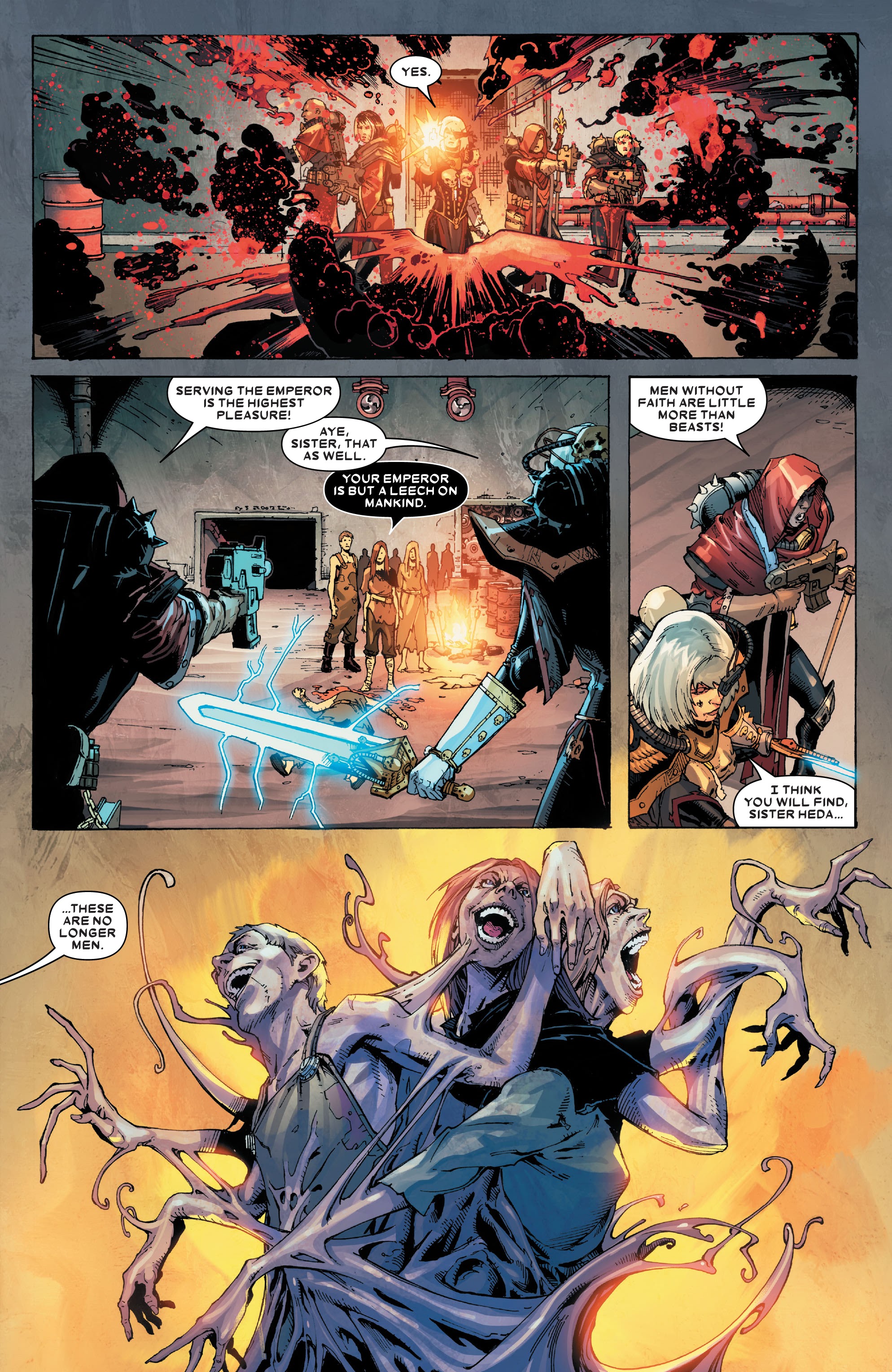 Read online Warhammer 40,000: Sisters Of Battle comic -  Issue #2 - 9