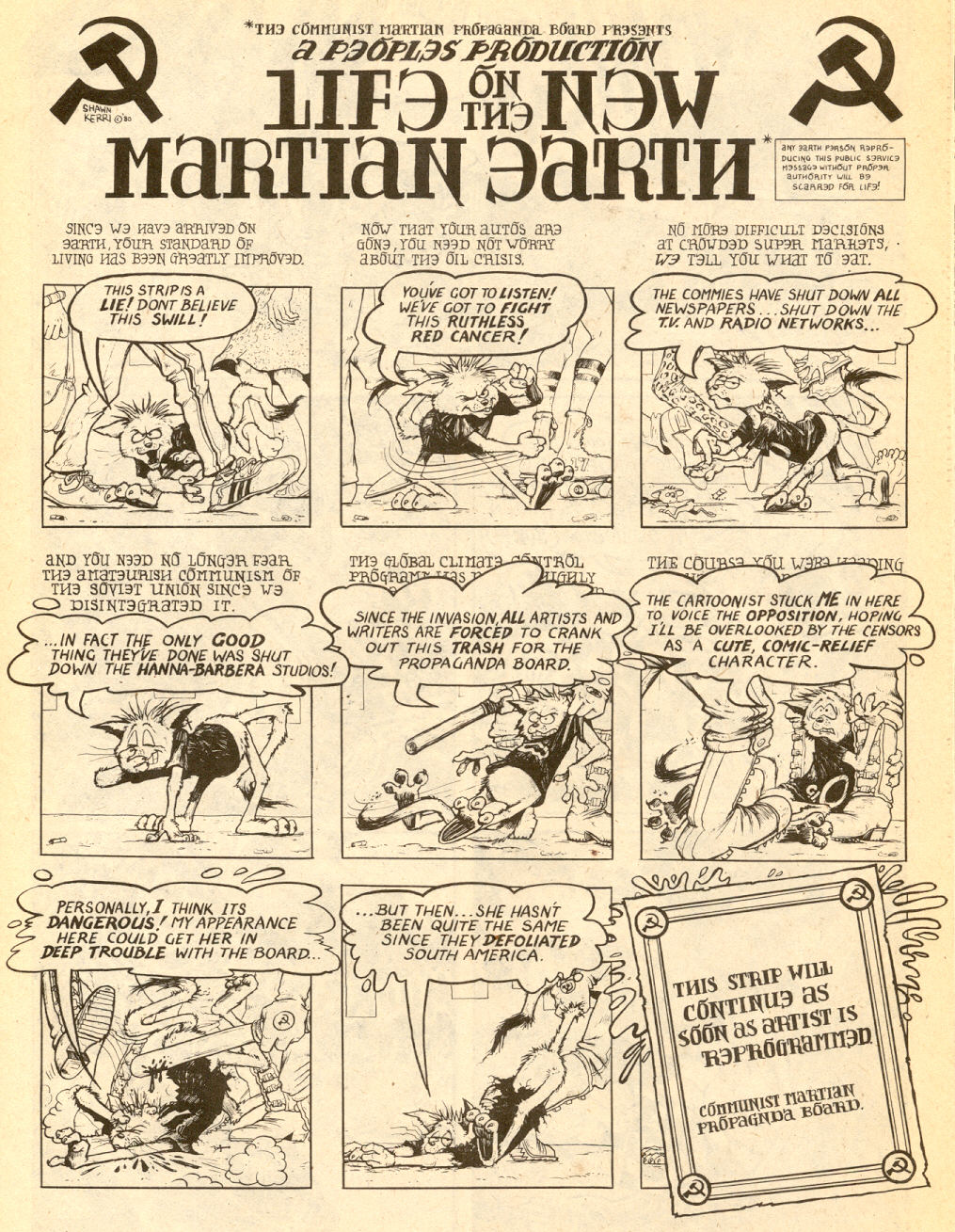Read online Commies from Mars: The Red Planet comic -  Issue #3 - 4