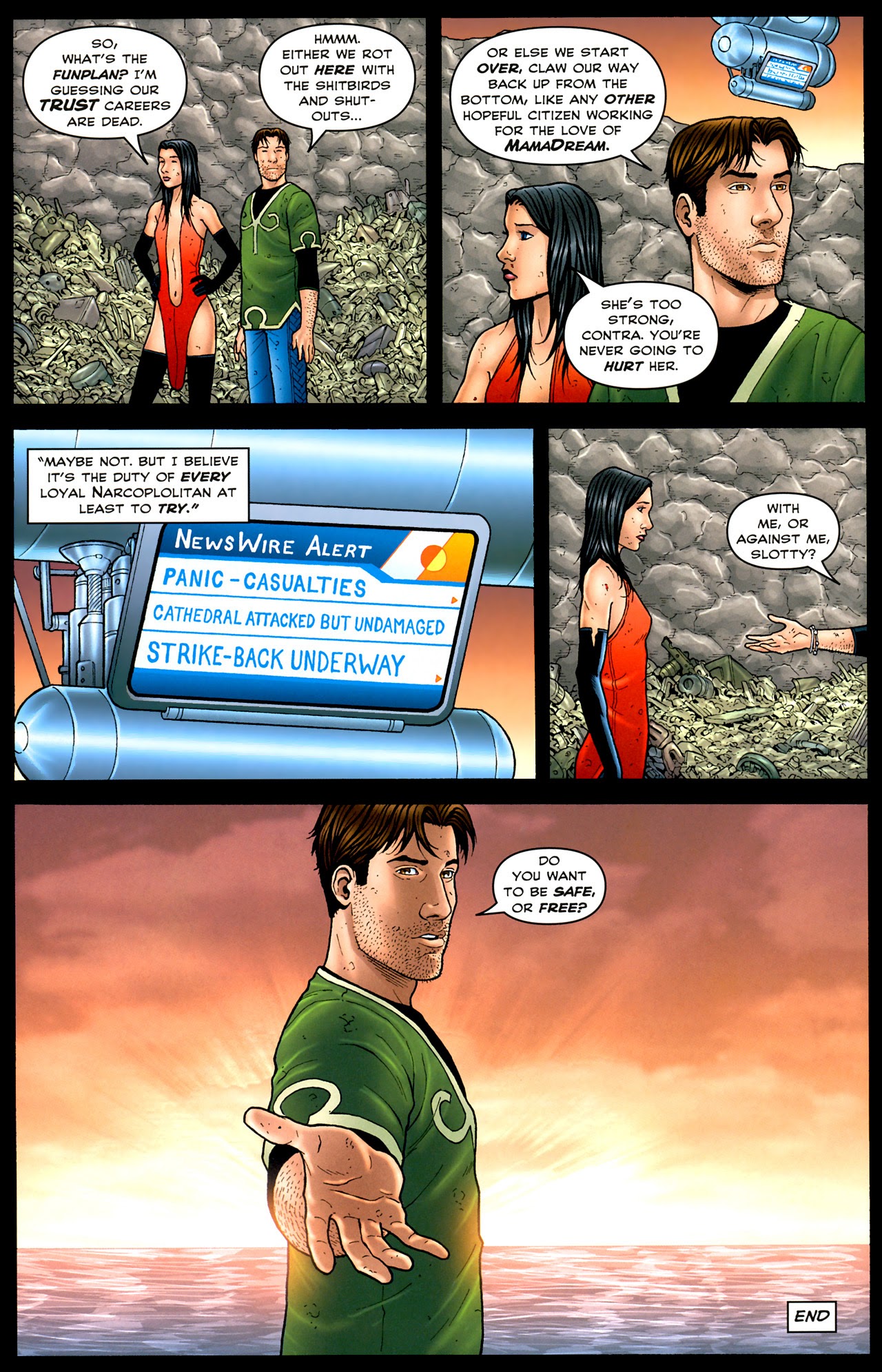 Read online Jamie Delano's Narcopolis comic -  Issue #4 - 25