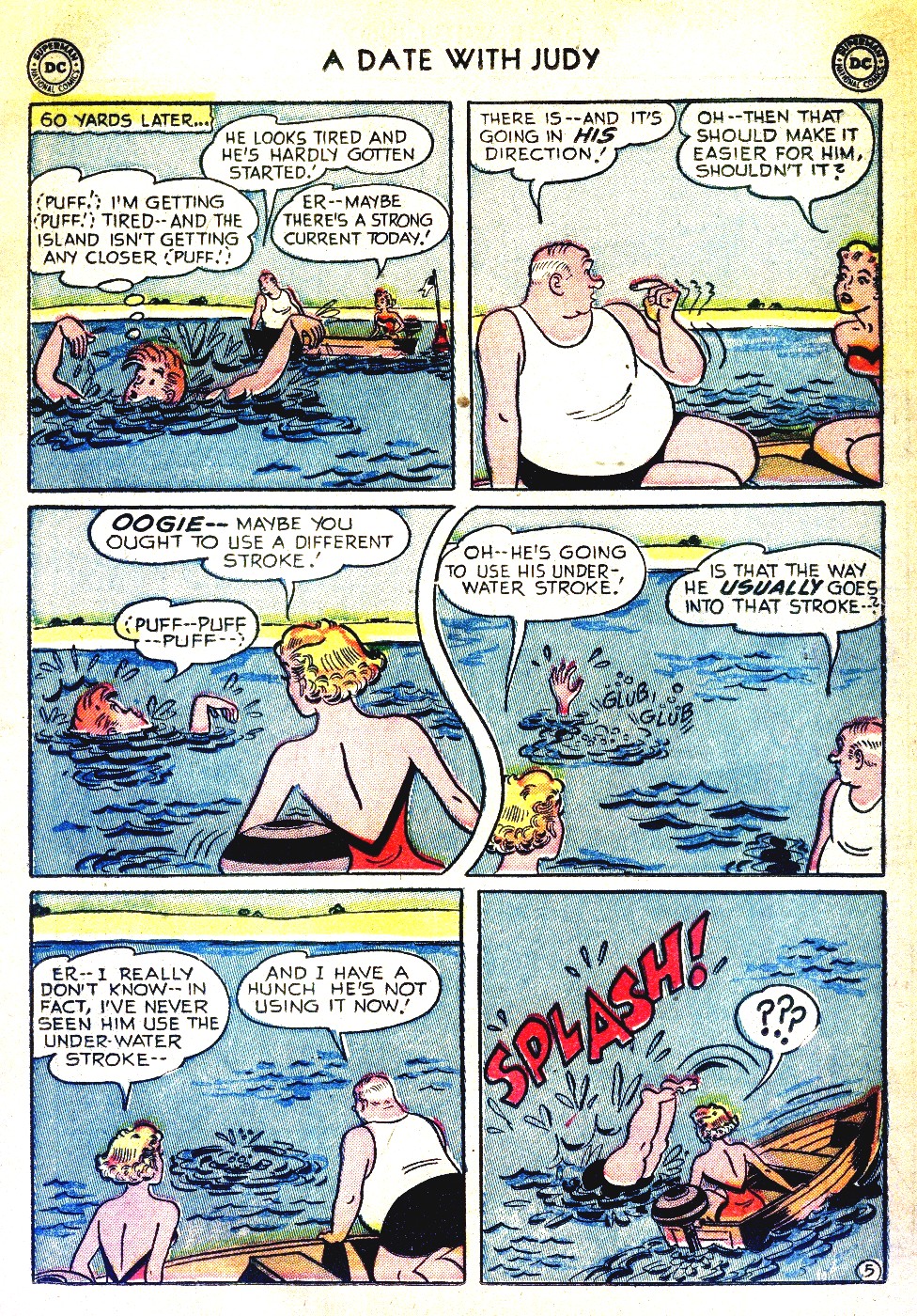 Read online A Date with Judy comic -  Issue #37 - 15