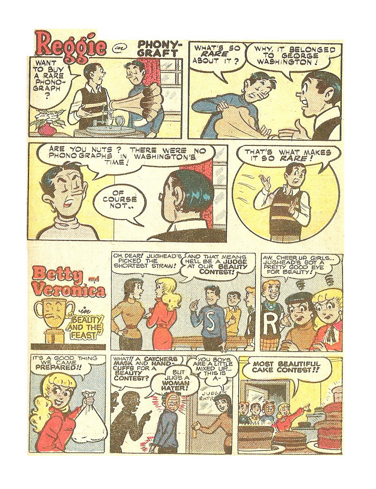 Read online Archie's Double Digest Magazine comic -  Issue #38 - 218