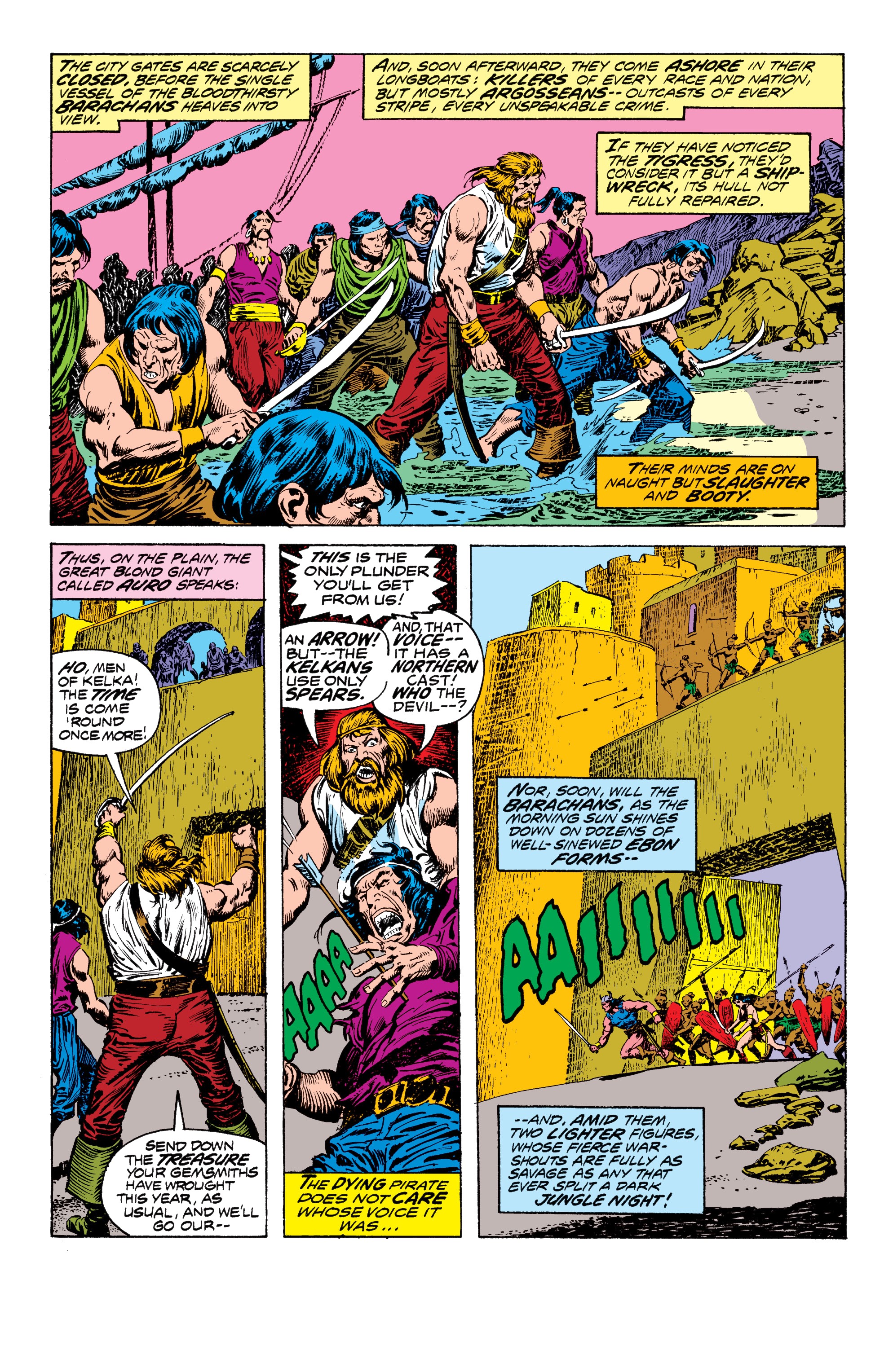Read online Conan the Barbarian Epic Collection: The Original Marvel Years - Of Once and Future Kings comic -  Issue # TPB (Part 3) - 3
