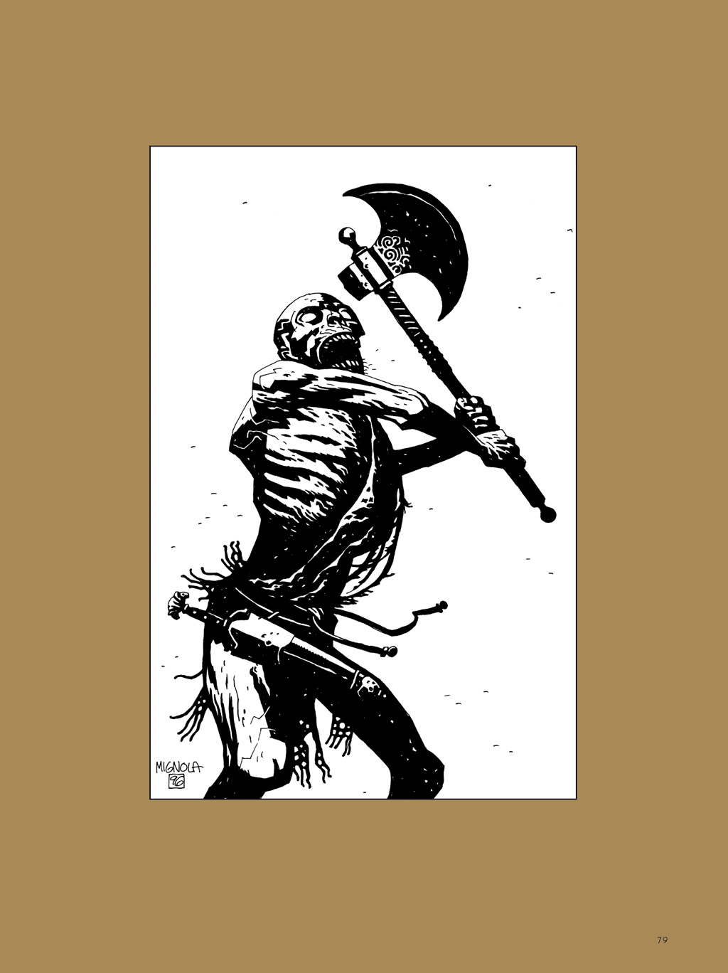 Read online The Art of Hellboy comic -  Issue # TPB - 80