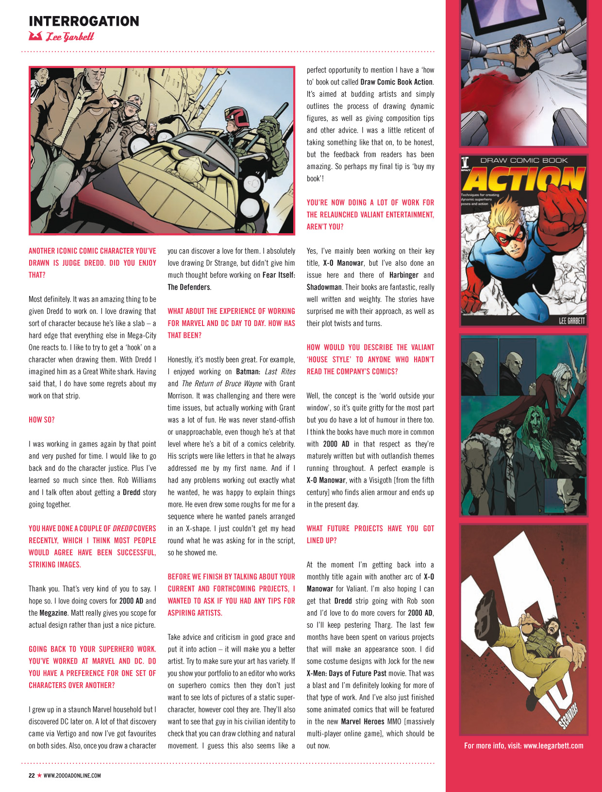 Read online Judge Dredd Megazine (Vol. 5) comic -  Issue #338 - 22