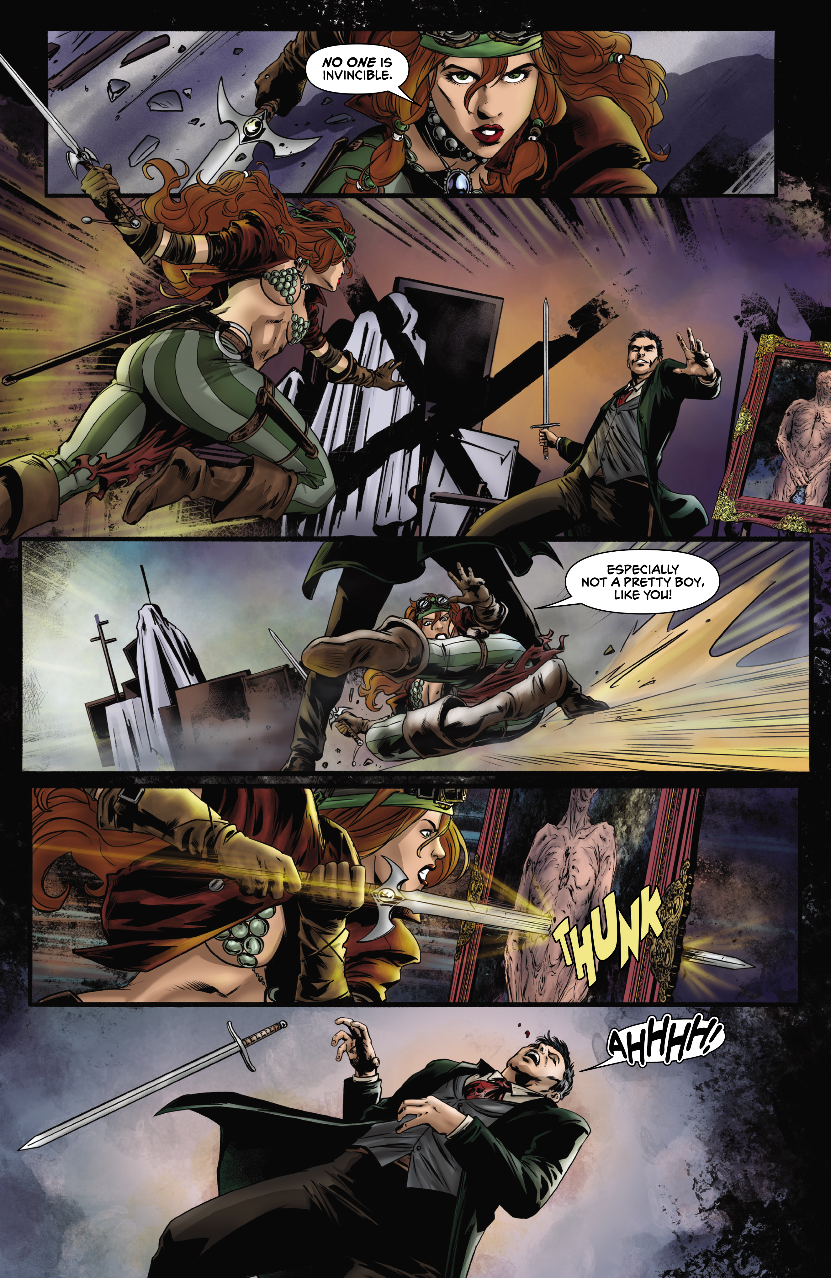 Read online Legenderry: Red Sonja (2023) comic -  Issue # Full - 33