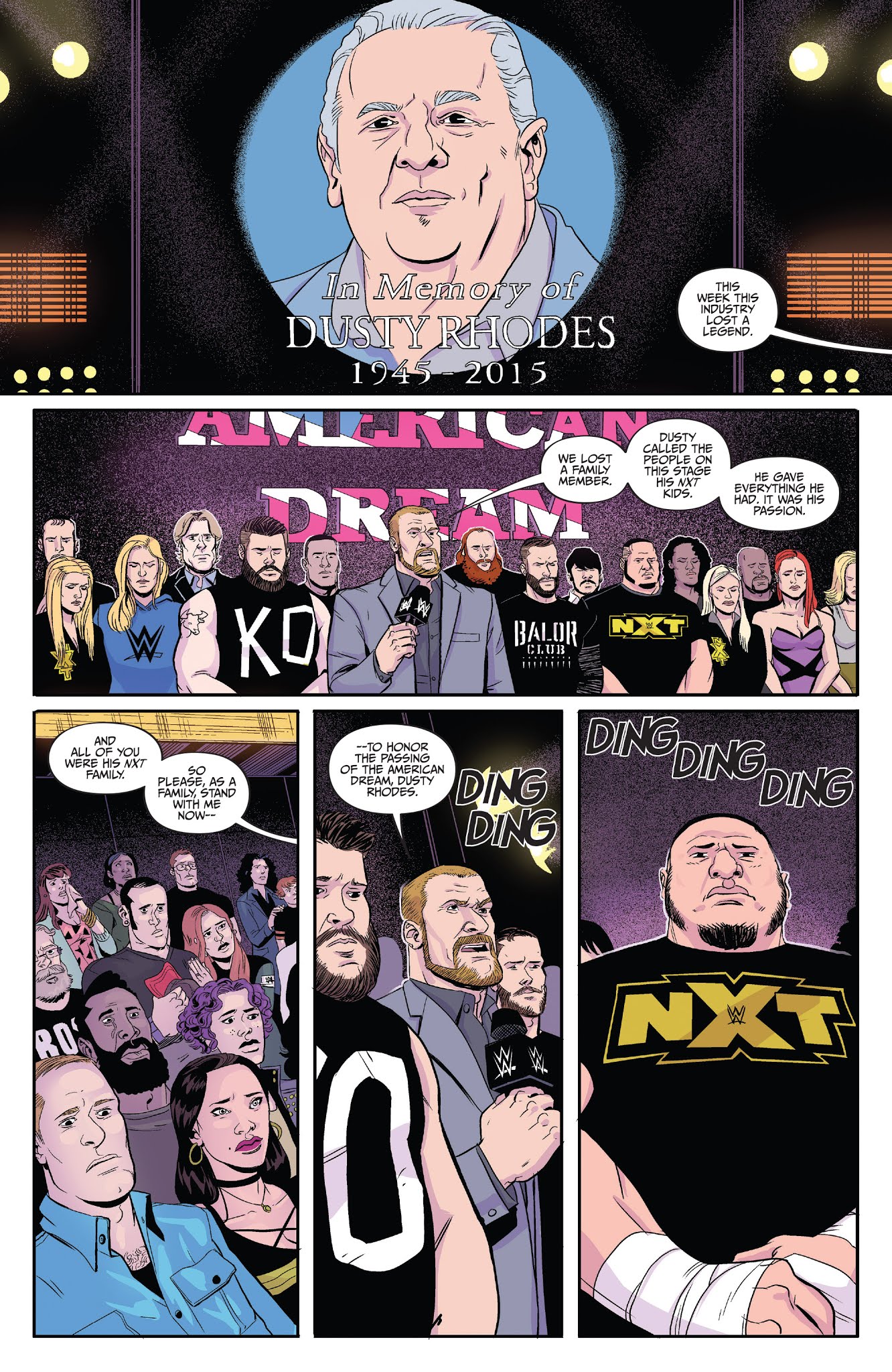 Read online WWE: NXT Takeover - Proving Ground comic -  Issue # Full - 9